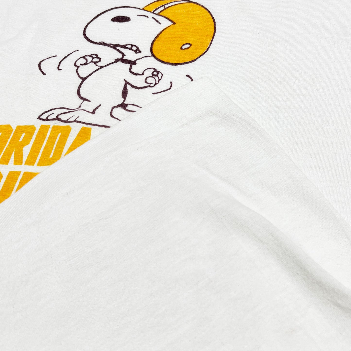 70's バータグ Champion Snoopy Ringer T Size (XL)