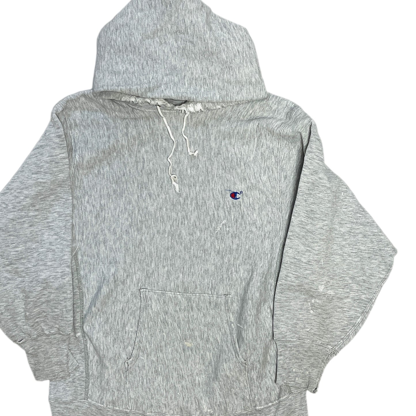 80's Champion R/W Parka Gray レジ目 Size (L) レア!