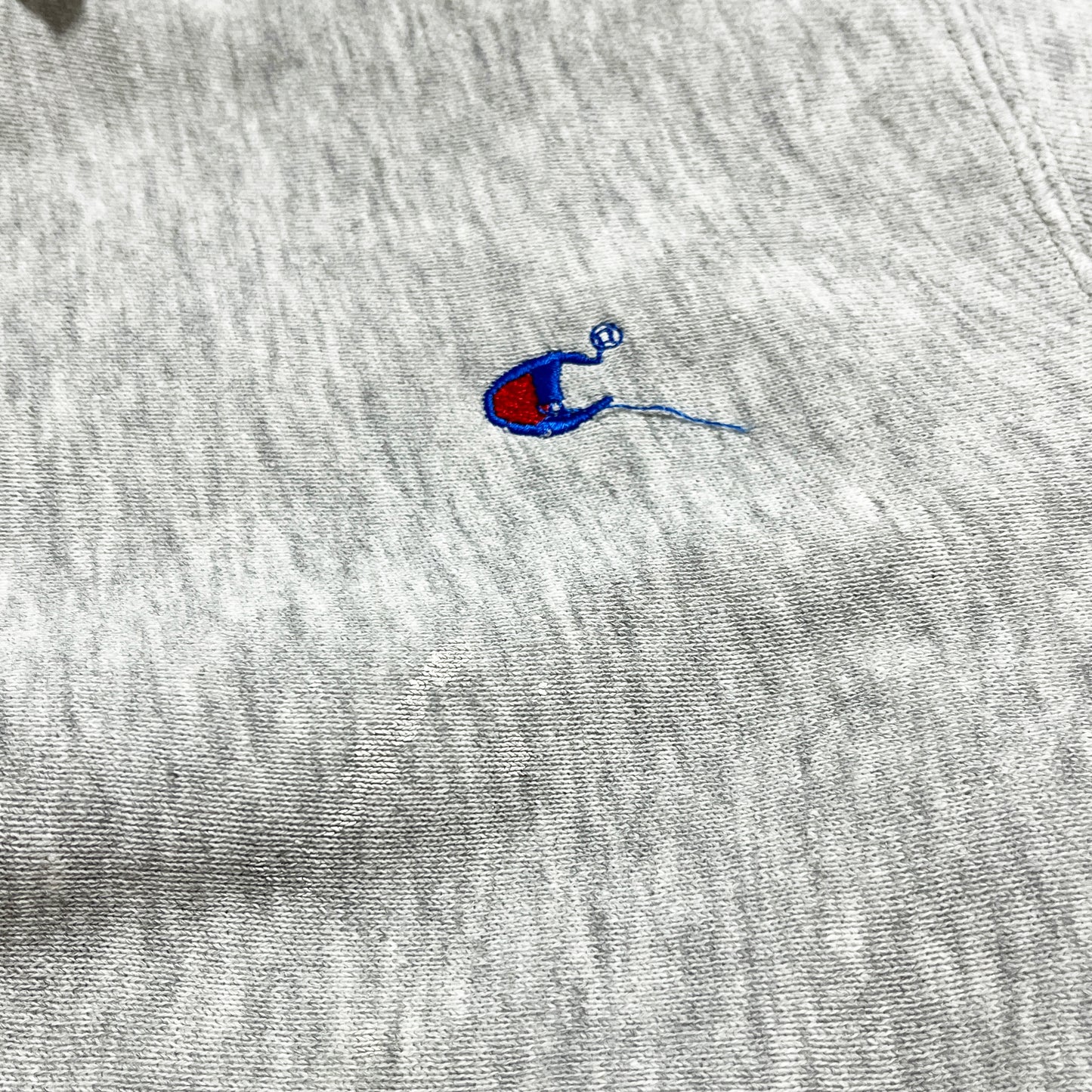80's Champion R/W Parka Gray レジ目 Size (L) レア!