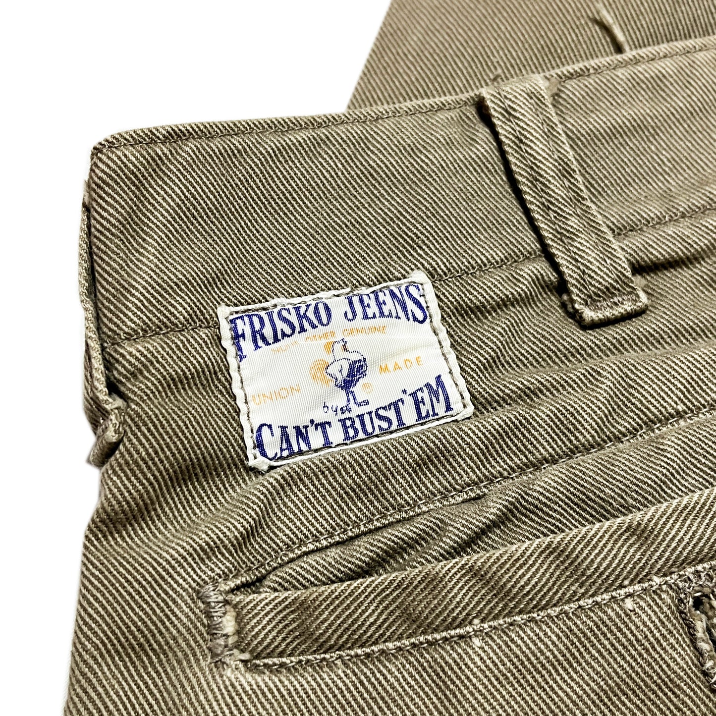 60's CAN'T BUST'EM FRISKO JEENS Size (W36 L28.5)位 レアカラー!