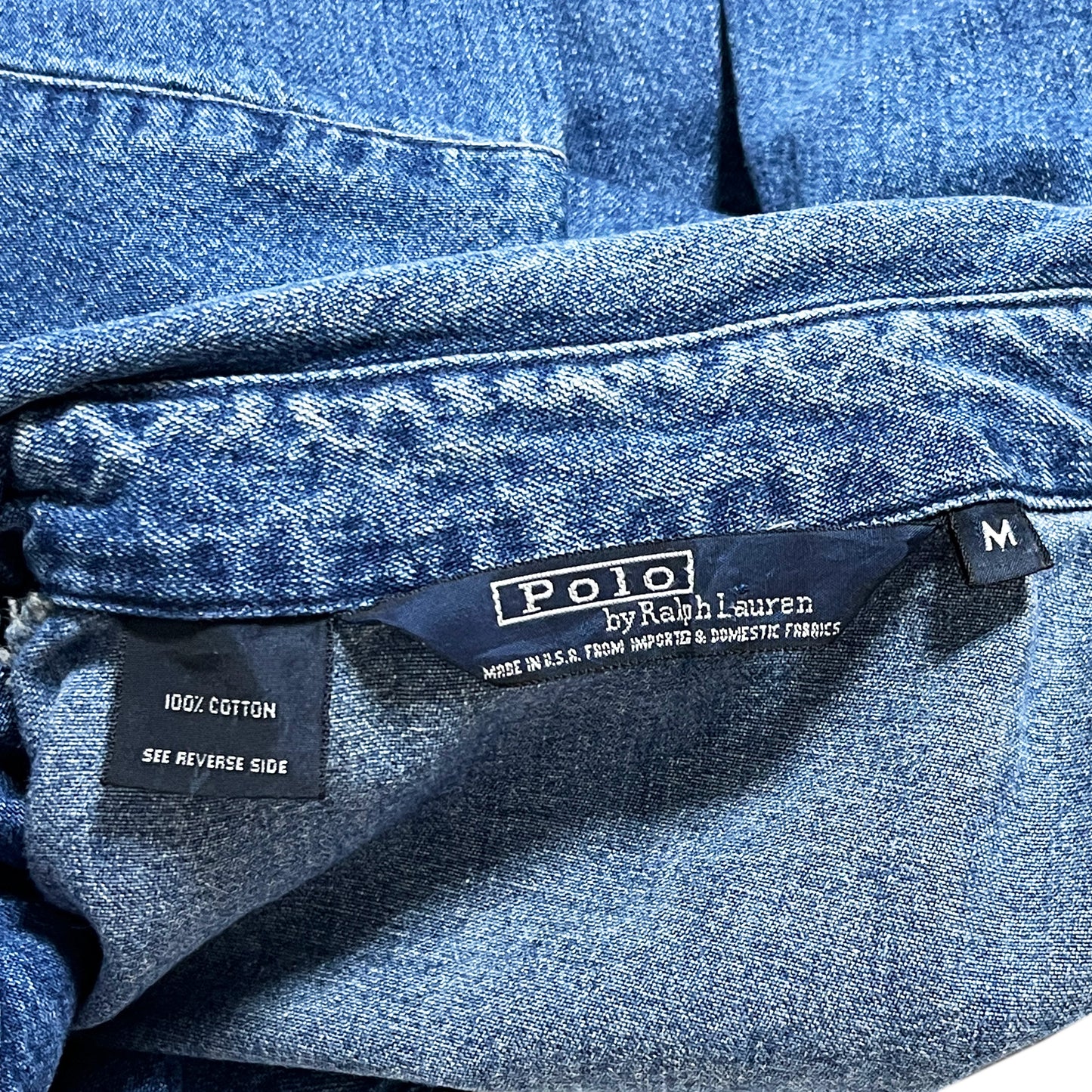 80's〜 Ralph Lauren Denim Swing Top ポニーマーク無し! Size (M)