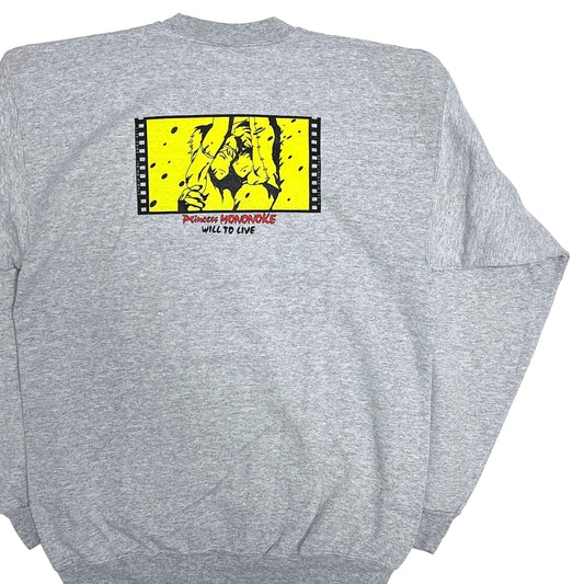 90's〜 UnKnown もののけ姫 Sweat Size (L) レア!