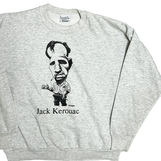 90's Largely Literary "Jack Kerouac" Sweat Size (XL) レア!