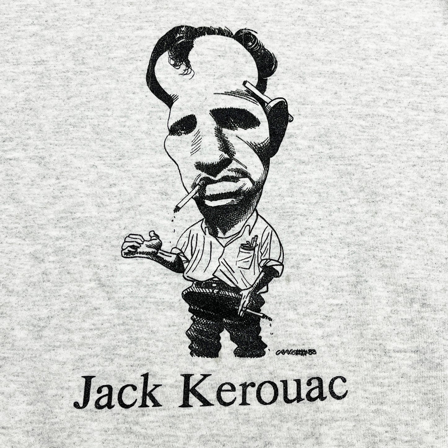 90's Largely Literary "Jack Kerouac" Sweat Size (XL) レア!