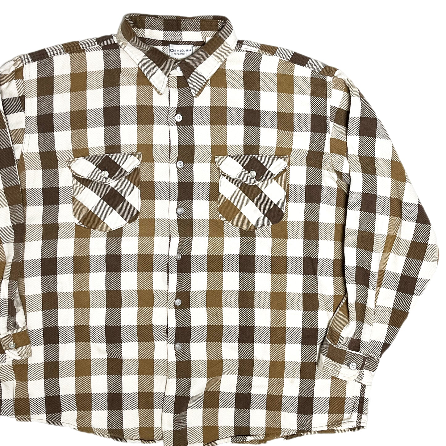 70's Osh Kosh Nel SH Size (XL-2XL) ビッグサイズ!