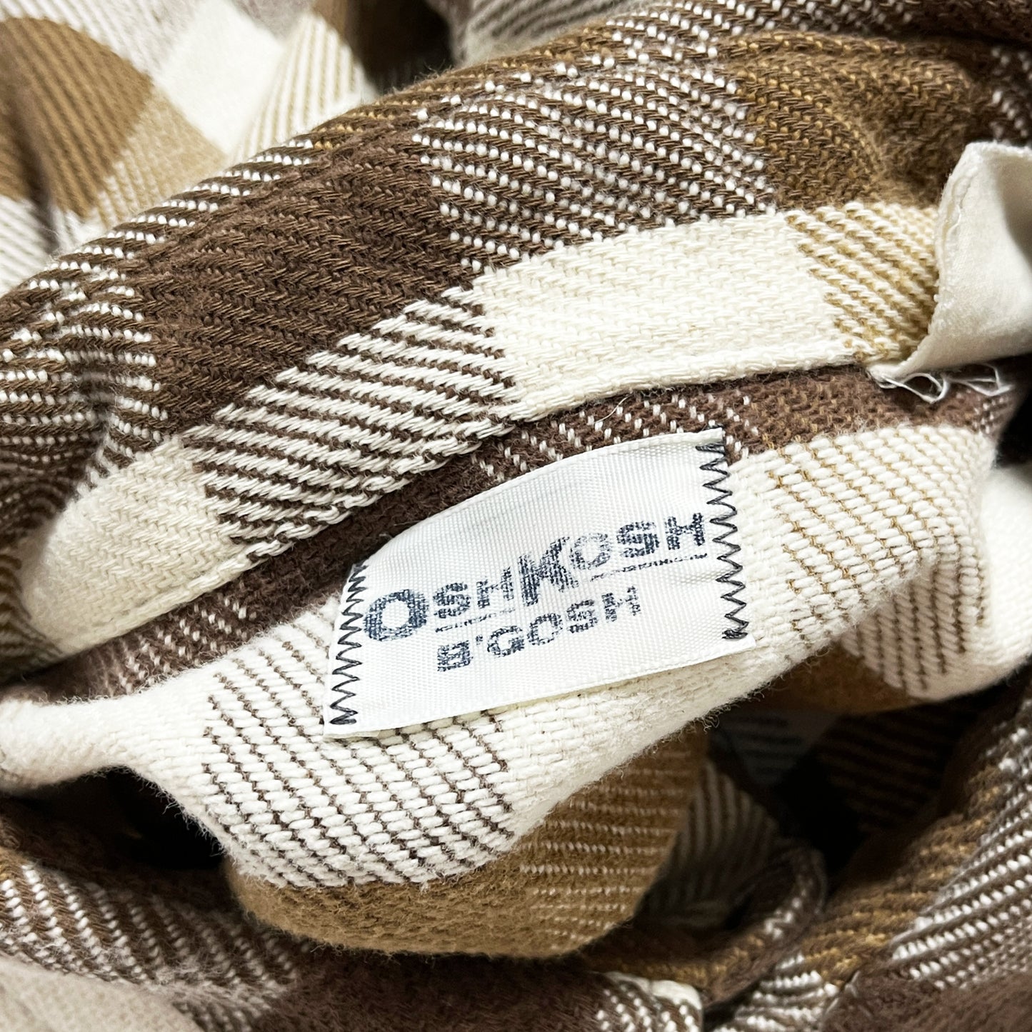 70's Osh Kosh Nel SH Size (XL-2XL) ビッグサイズ!