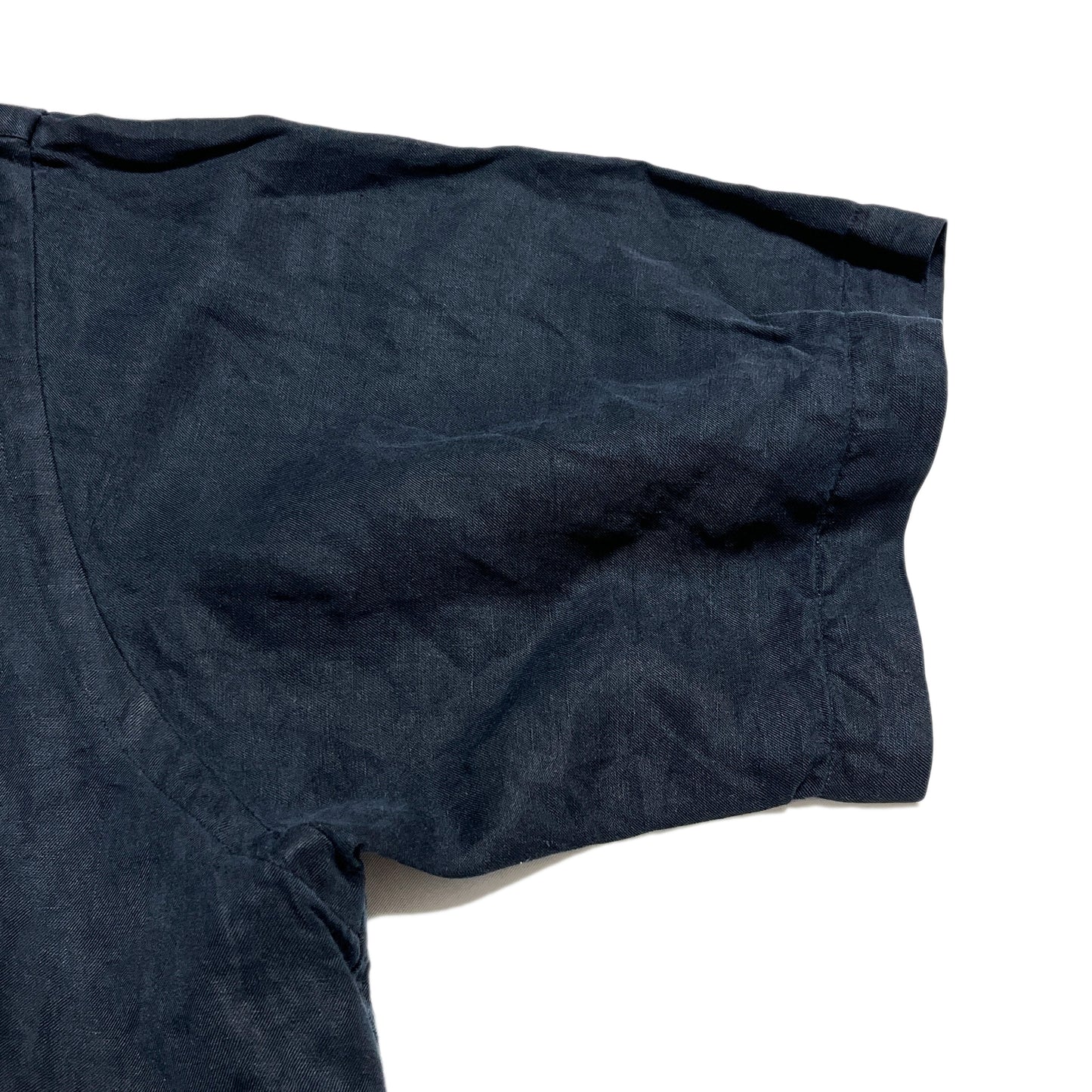 Ralph Lauren Linen X Silk S/S SH Black Size (XXL)