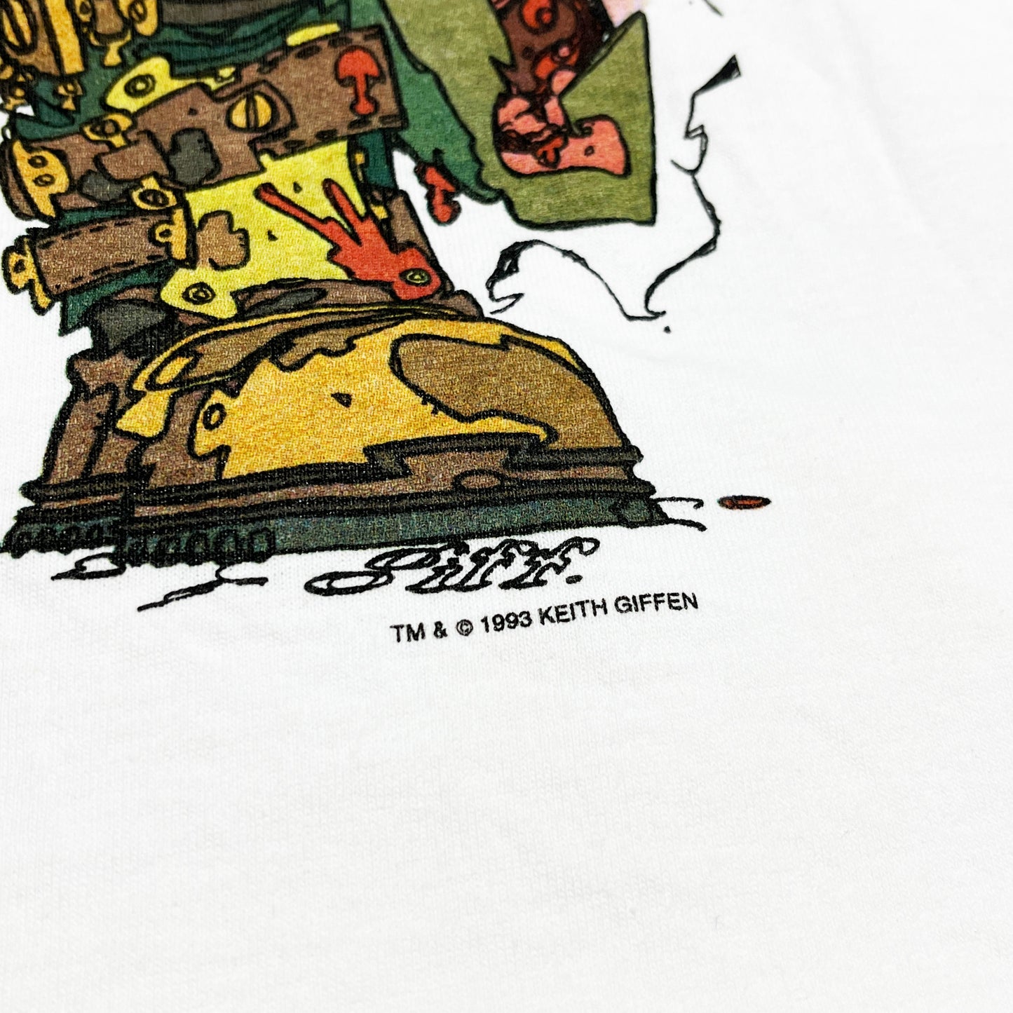 90's Hanes Keith Giffen T Size (XL)