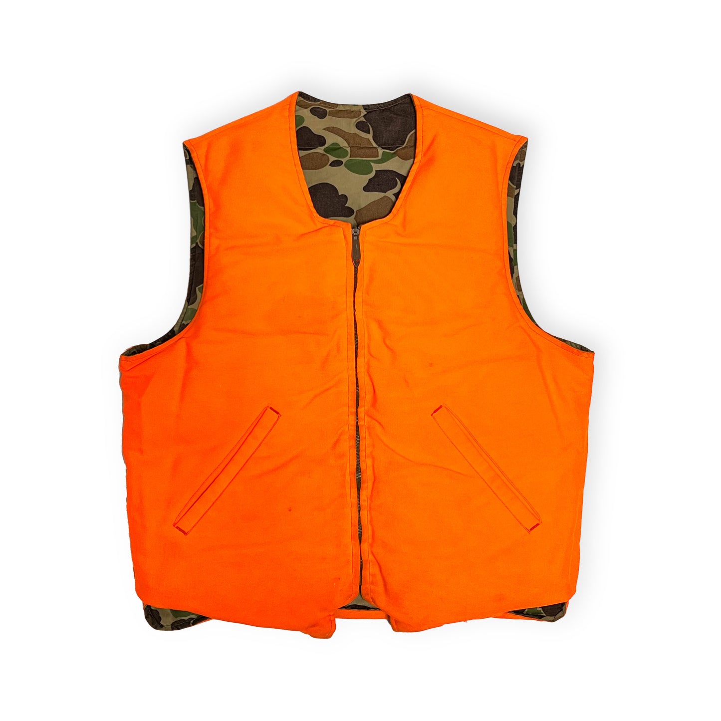 80's Eddie Bauer リバーシブル Vest Size (L)位