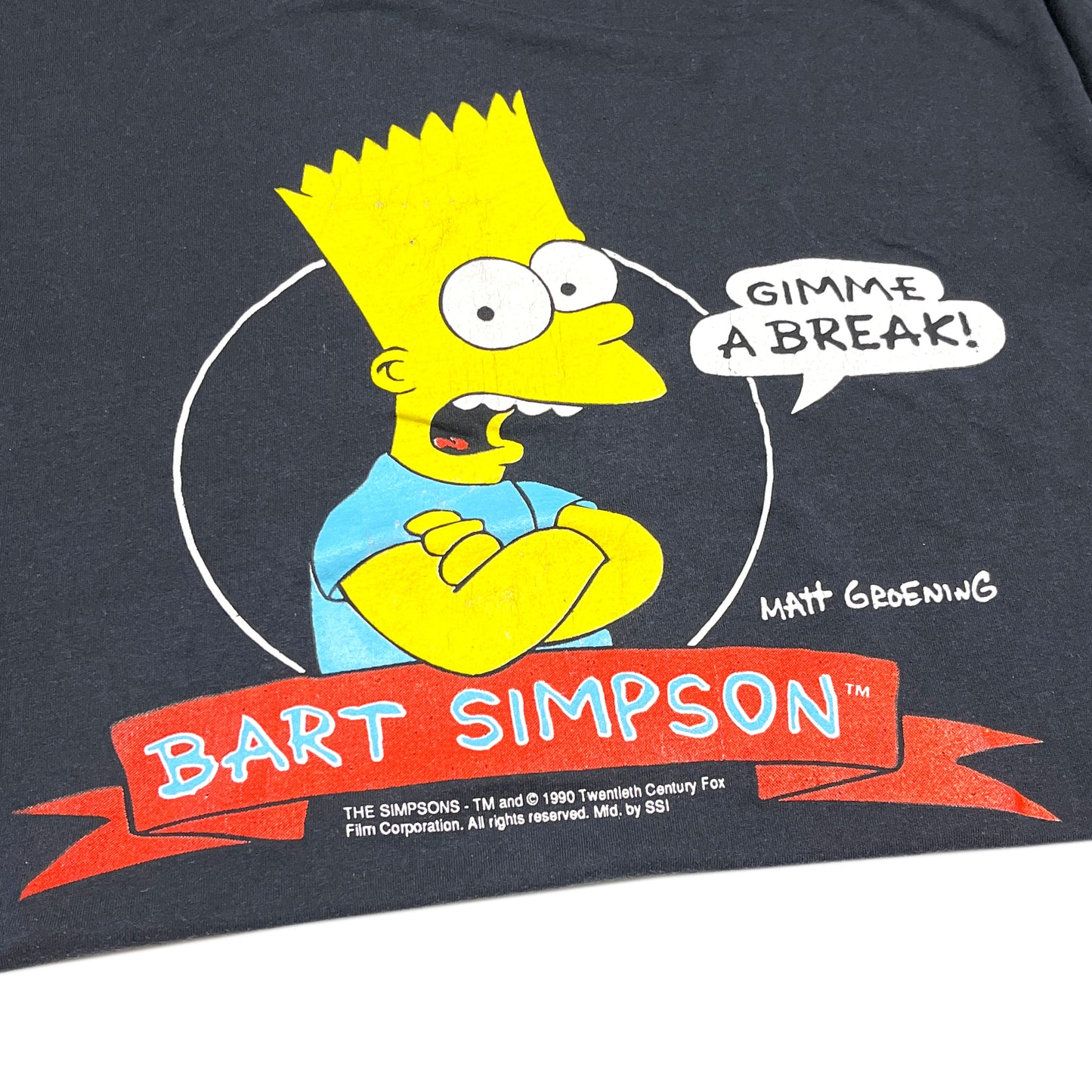 90's TOPHALF BART SIMPSON T Size (XXL)