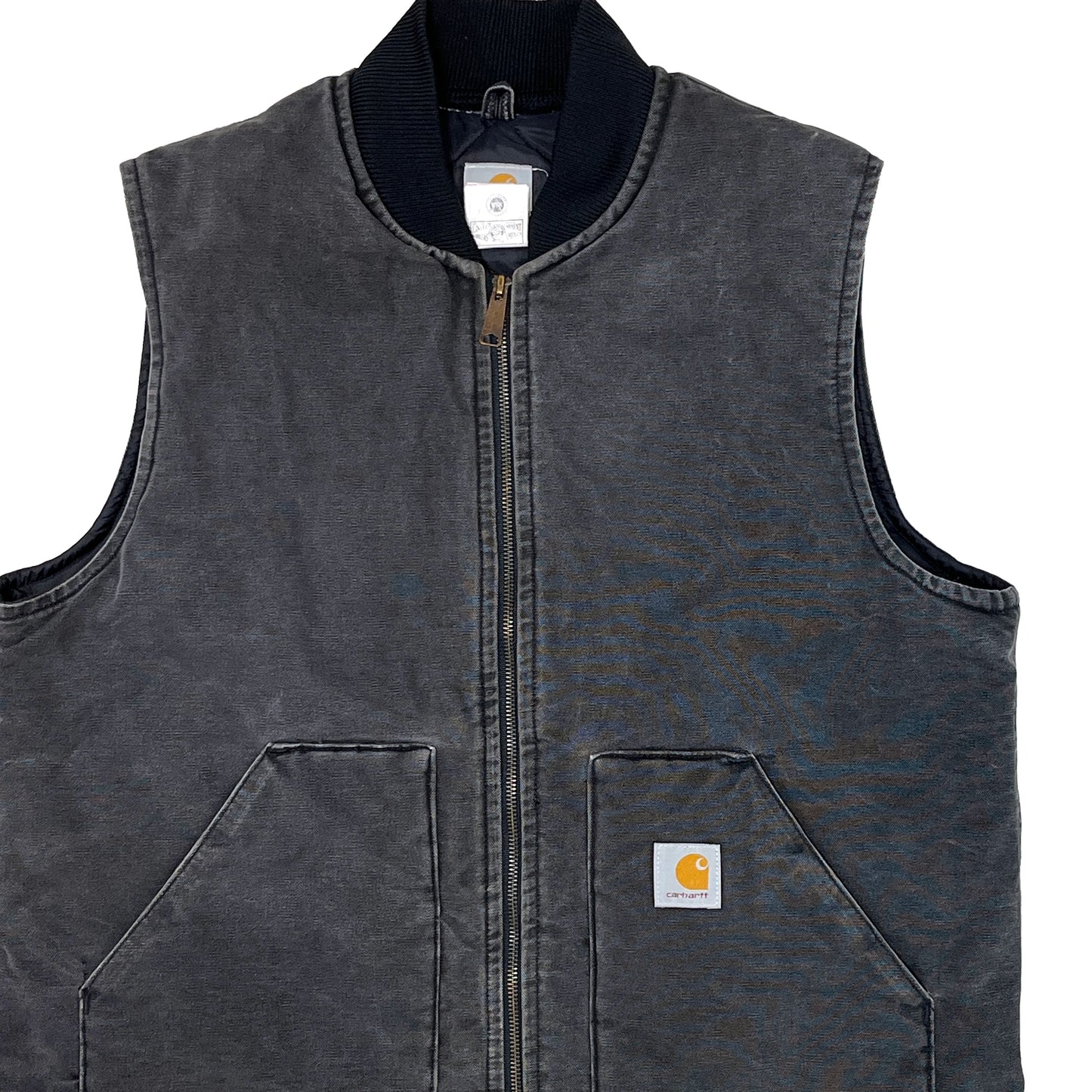 アメリカ製 Carharrt Duck Vest ブラック Size (XL-TALL)
