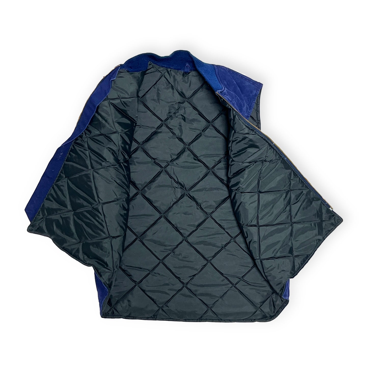 80's Carharrt Duck Vest ネイビー 胸パッチ! Size (XXL-TALL)