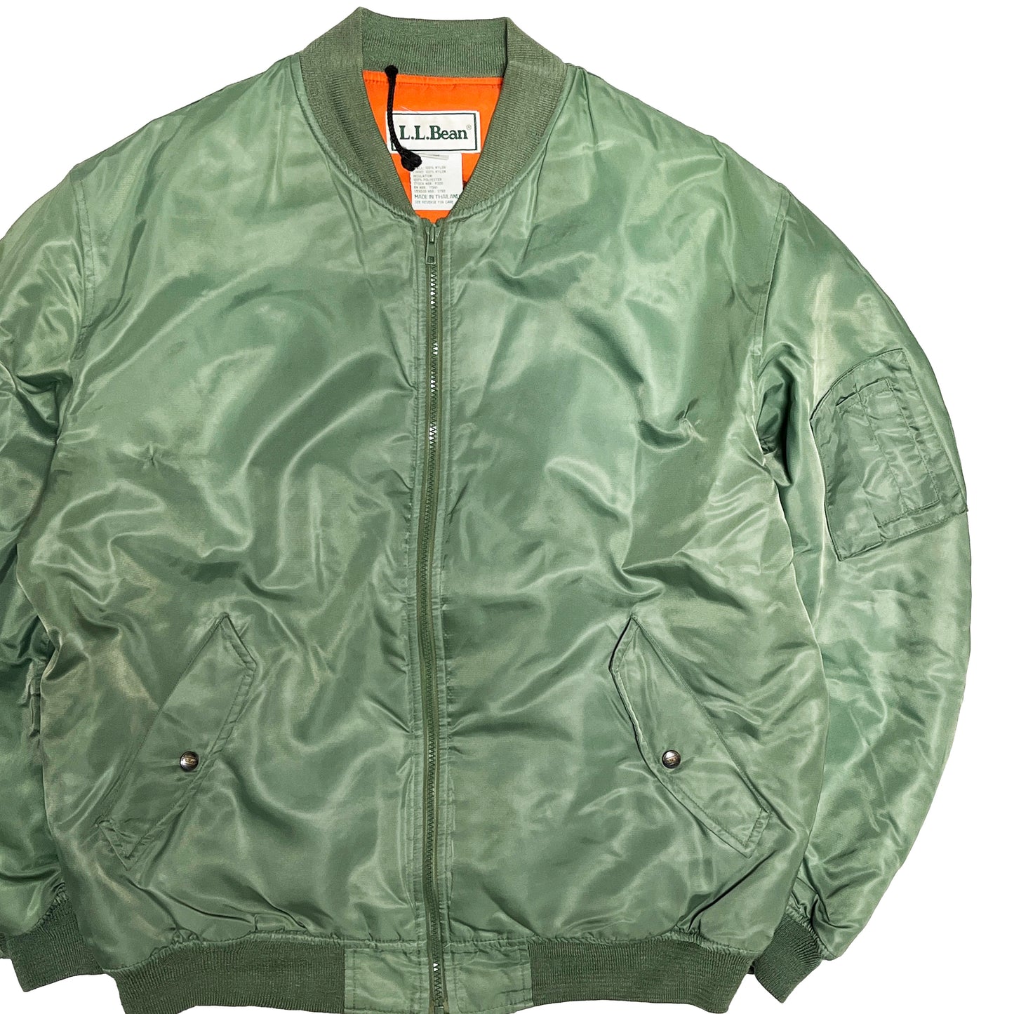 90's L.L.Bean MA-1 Type オリーブ Size (L-TALL)