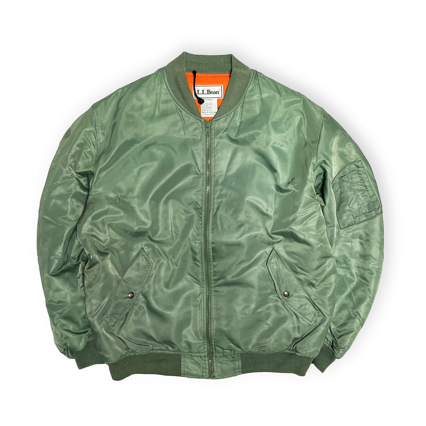 90's L.L.Bean MA-1 Type オリーブ Size (L-TALL)