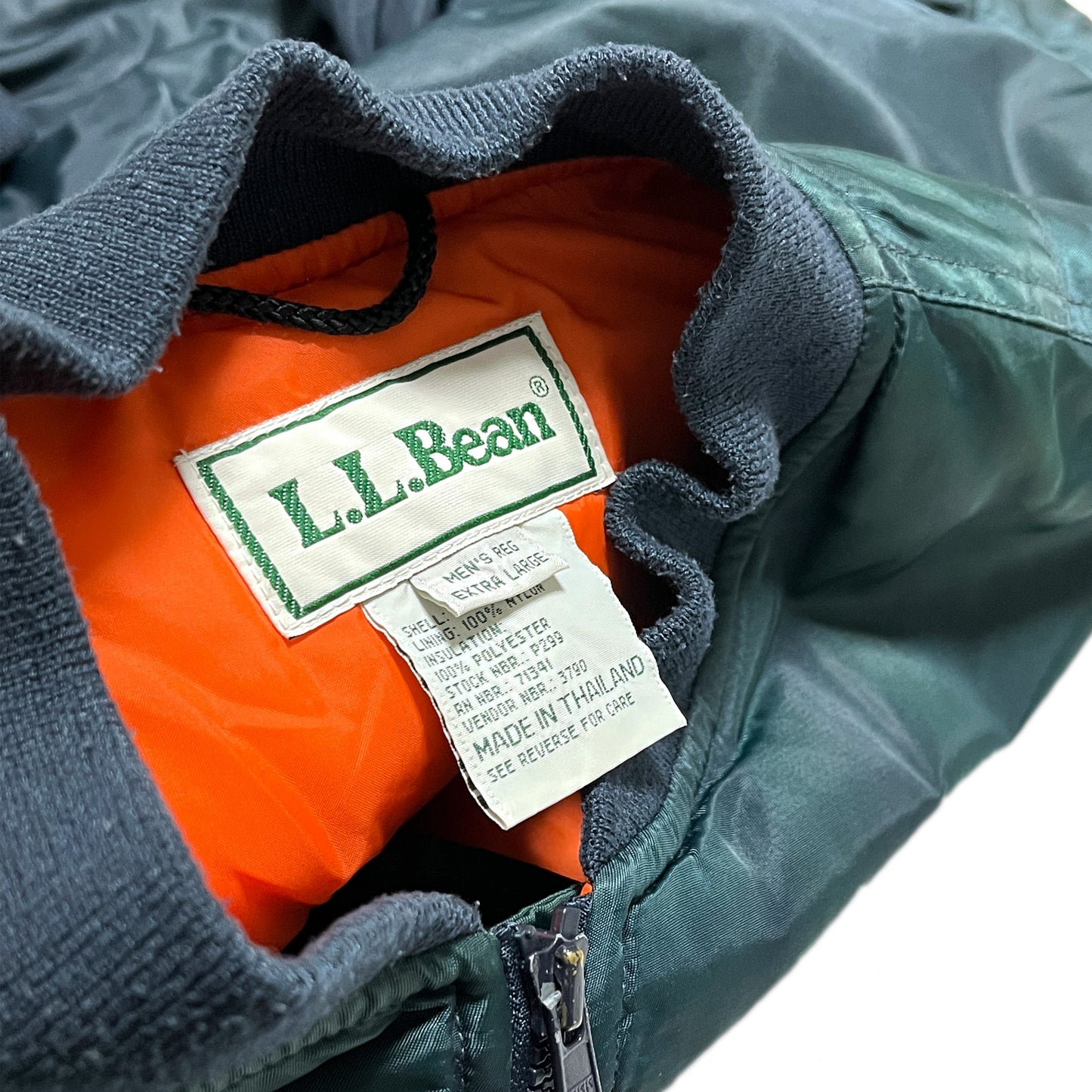 90's L.L.Bean MA-1 Type ネイビー Size (XL)