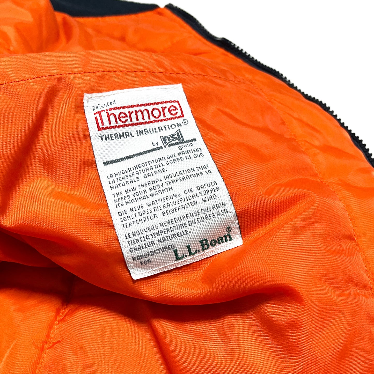 90's L.L.Bean MA-1 Type ネイビー Size (XL)