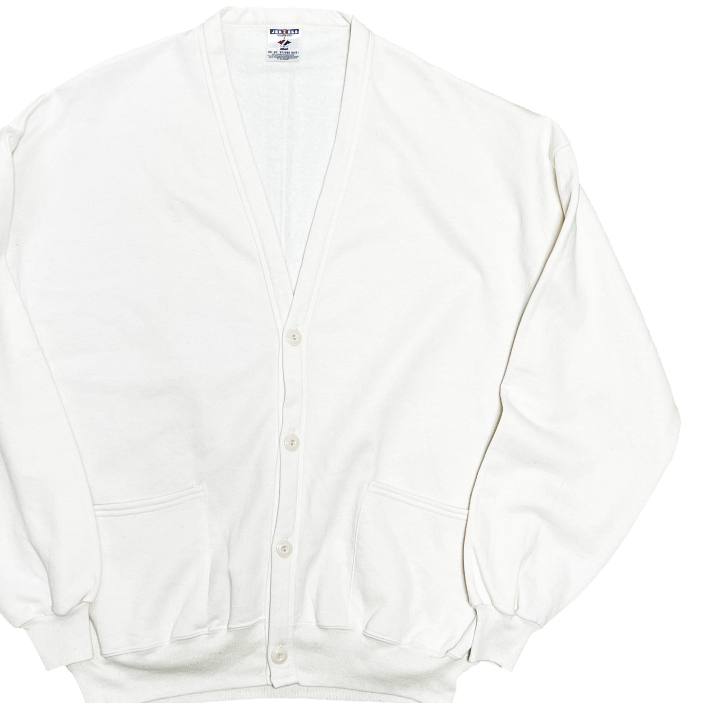00's JERZEES Sweat Cardigan Size (One Size)