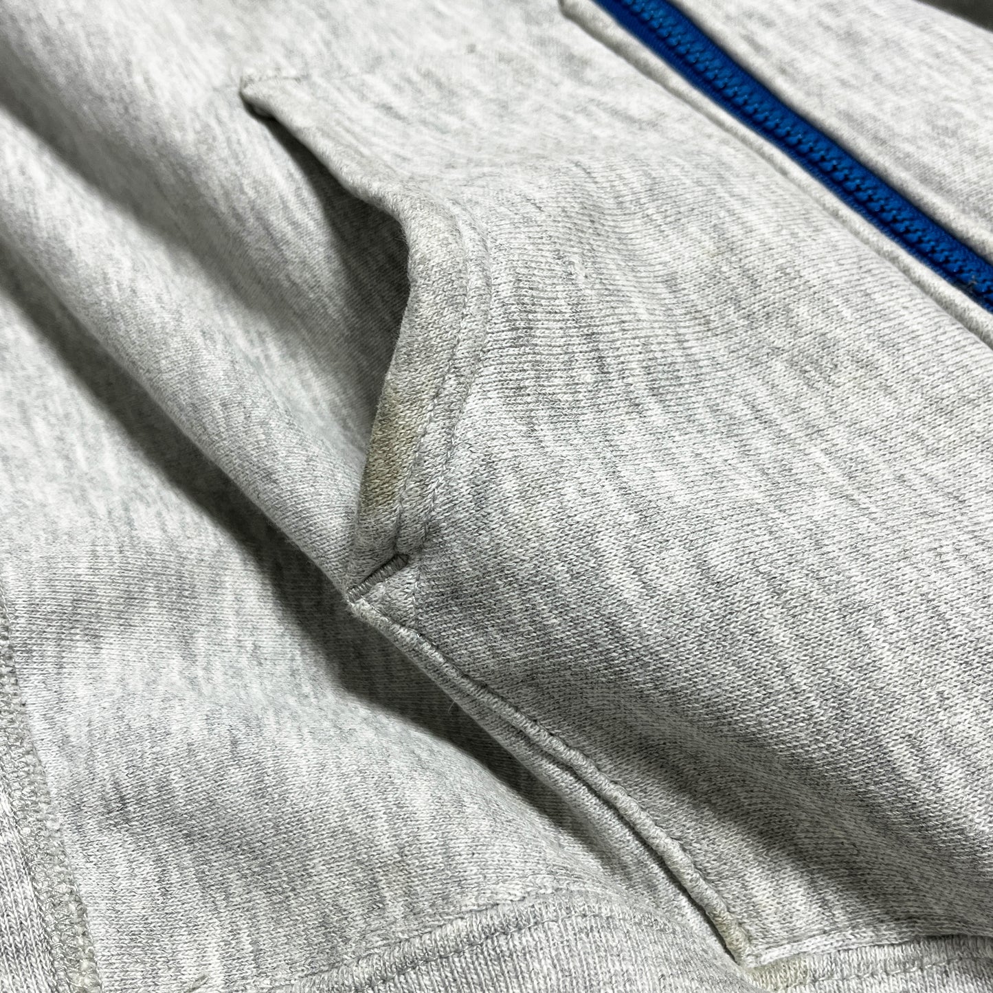 80's Champion 青刺繍タグ R/W Zip Parka Size (L)