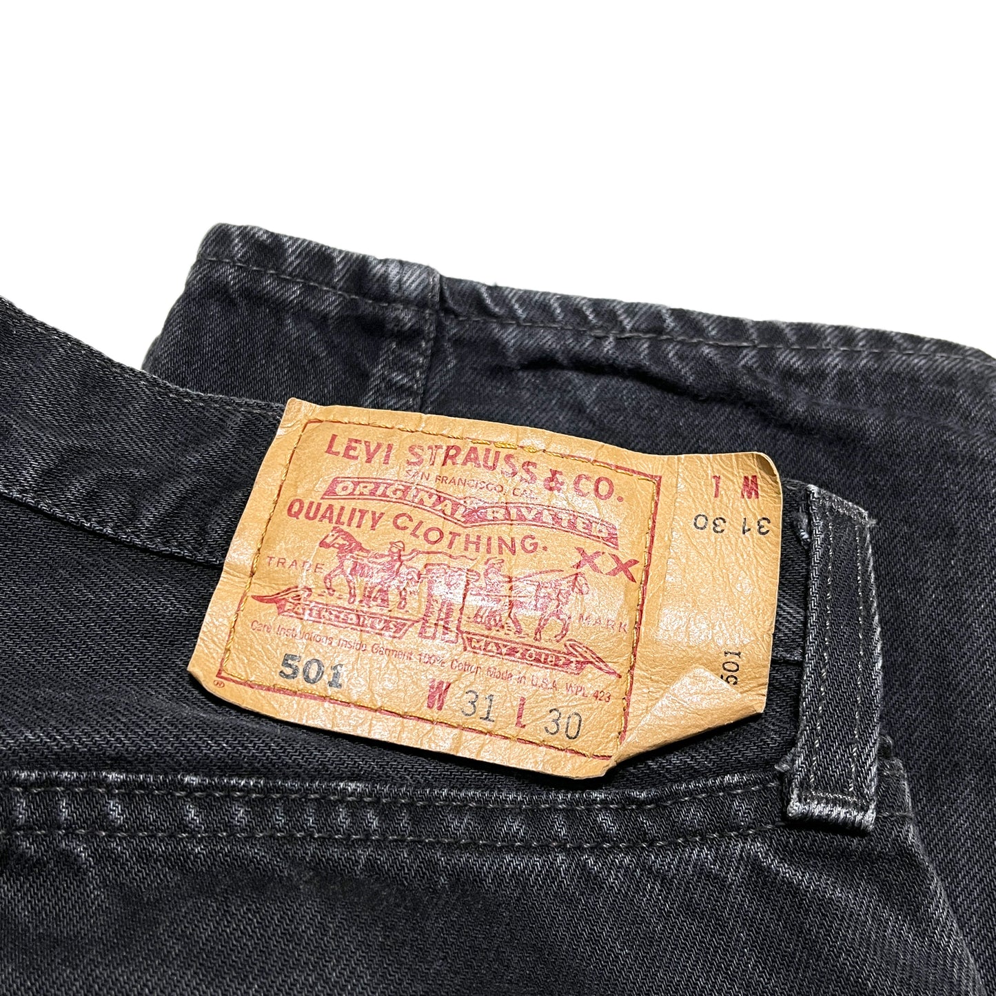 90's Levi's 501 Black Denim PT Size (W31 L30)位