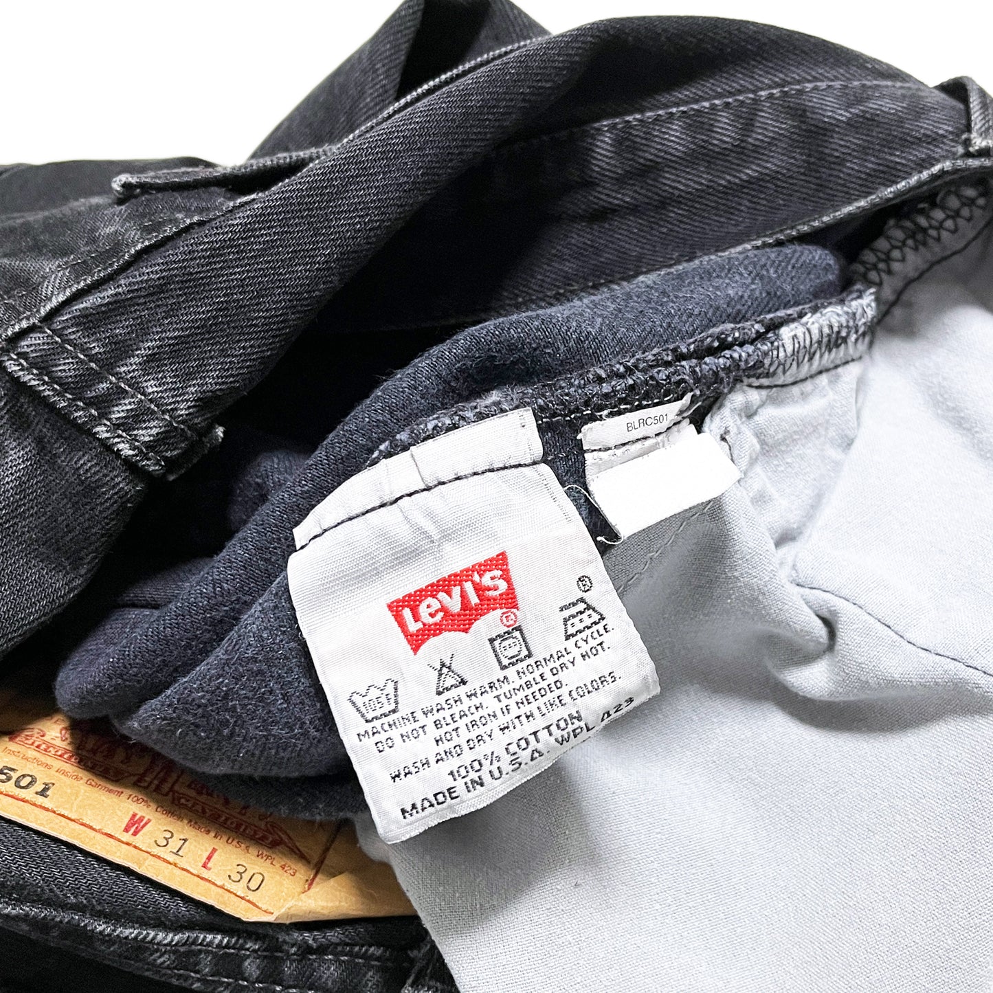 90's Levi's 501 Black Denim PT Size (W31 L30)位