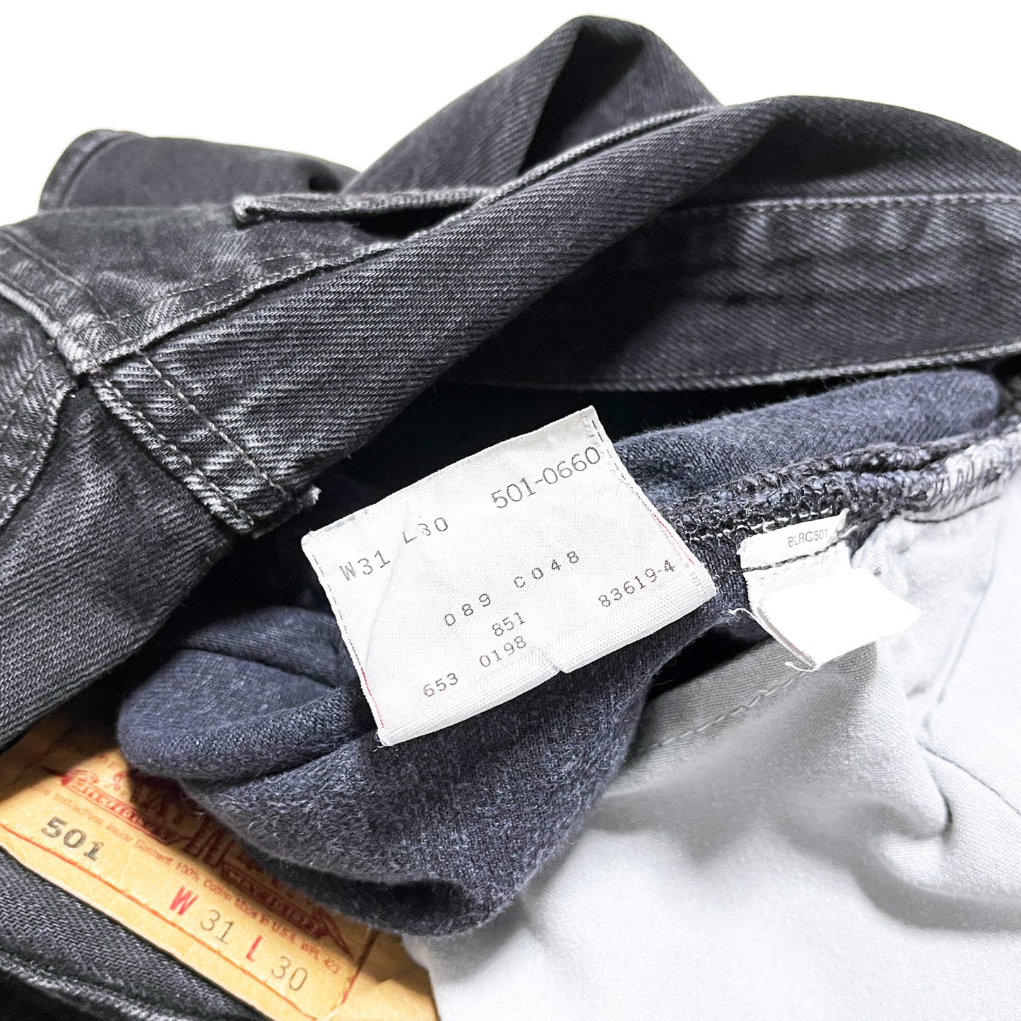 90's Levi's 501 Black Denim PT Size (W31 L30)位