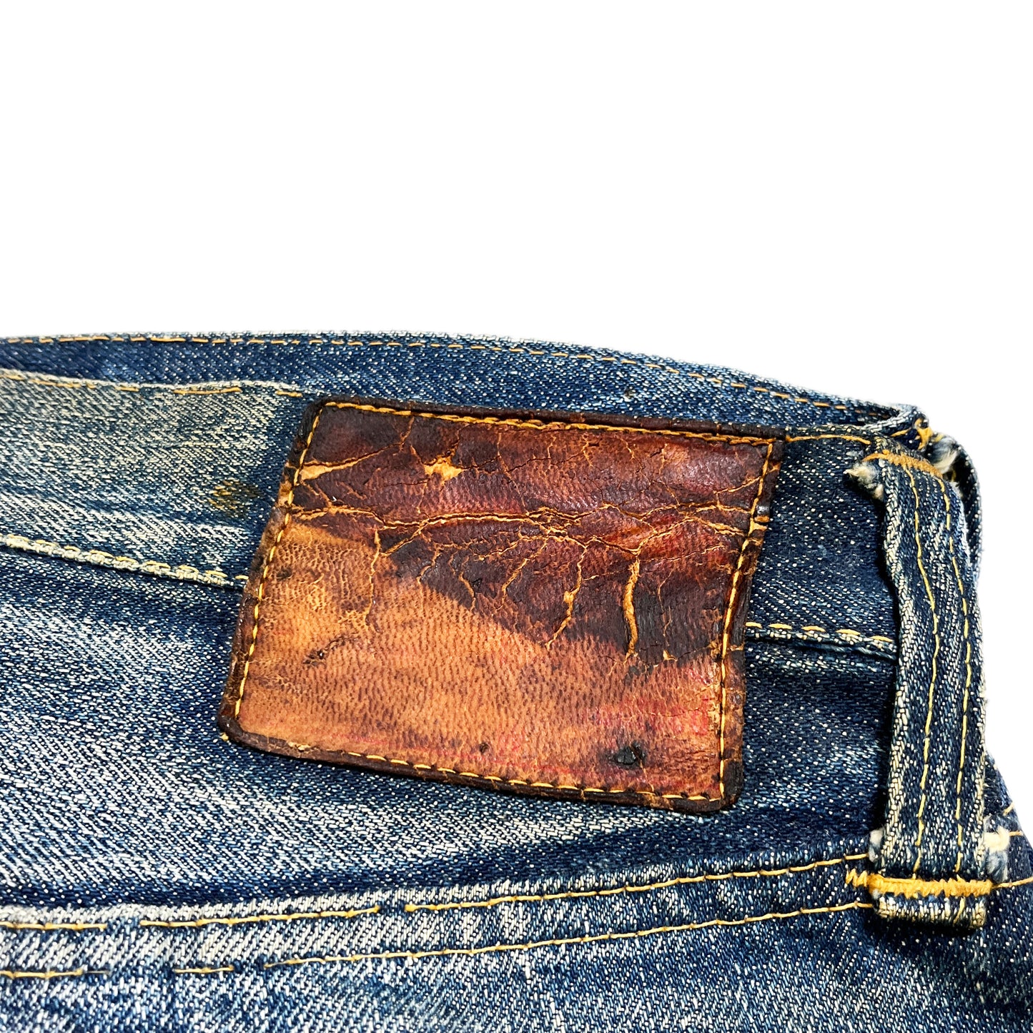 50's Levi's 501XX Leatherパッチ Size (W33 L31)位 極上雰囲気!