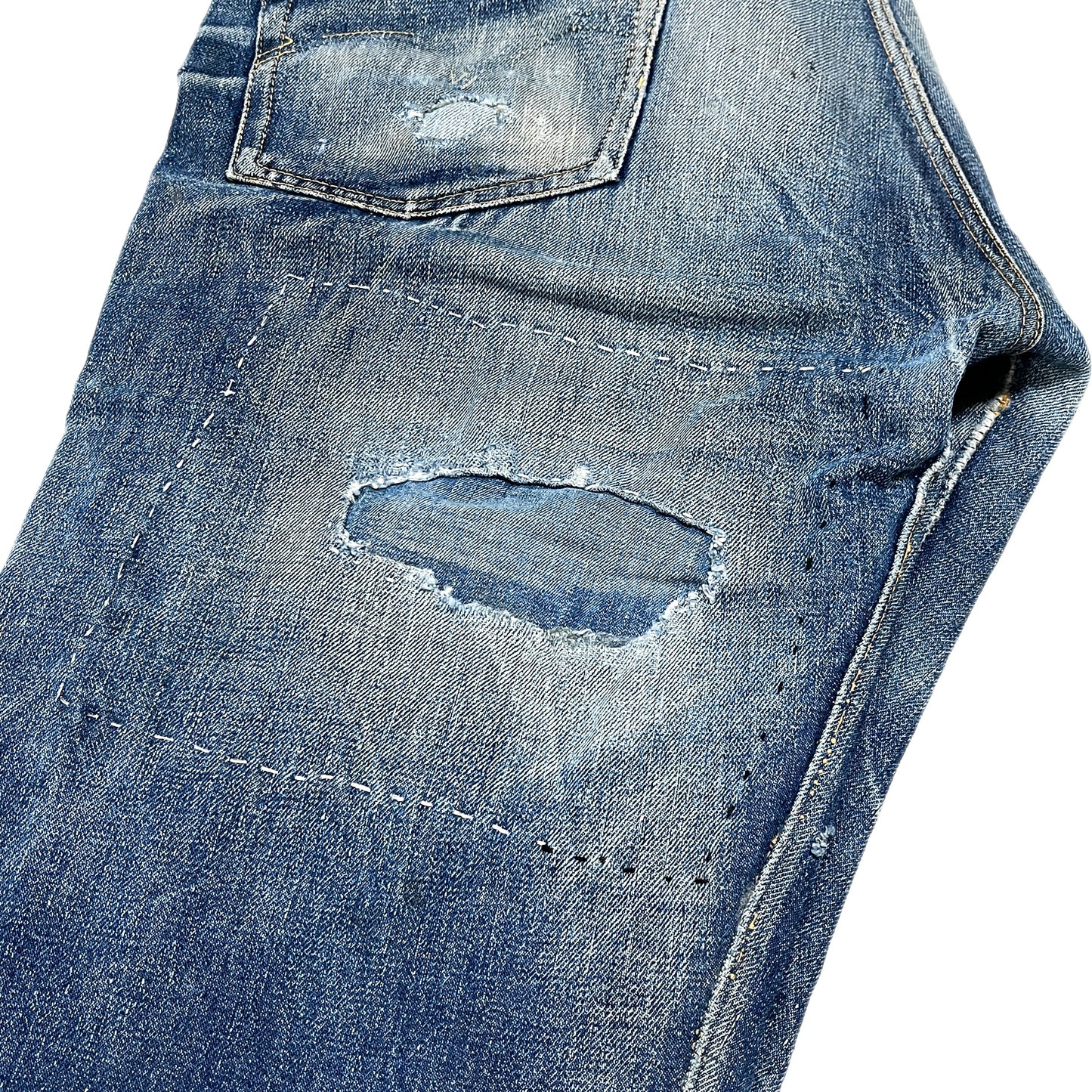 50's Levi's 501XX Leatherパッチ Size (W33 L31)位 極上雰囲気!