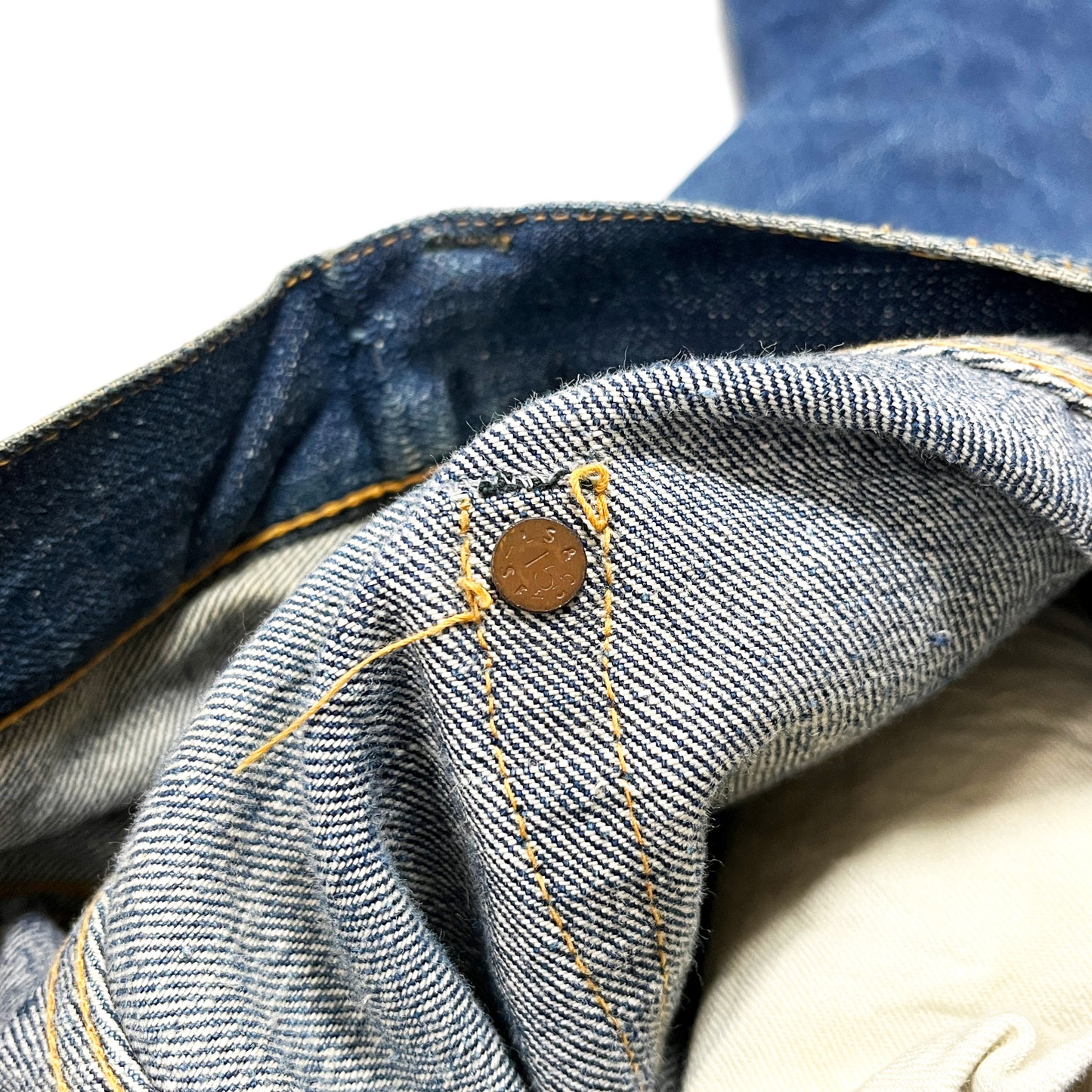 50's Levi's 501XX Leatherパッチ Size (W33 L31)位 極上雰囲気!