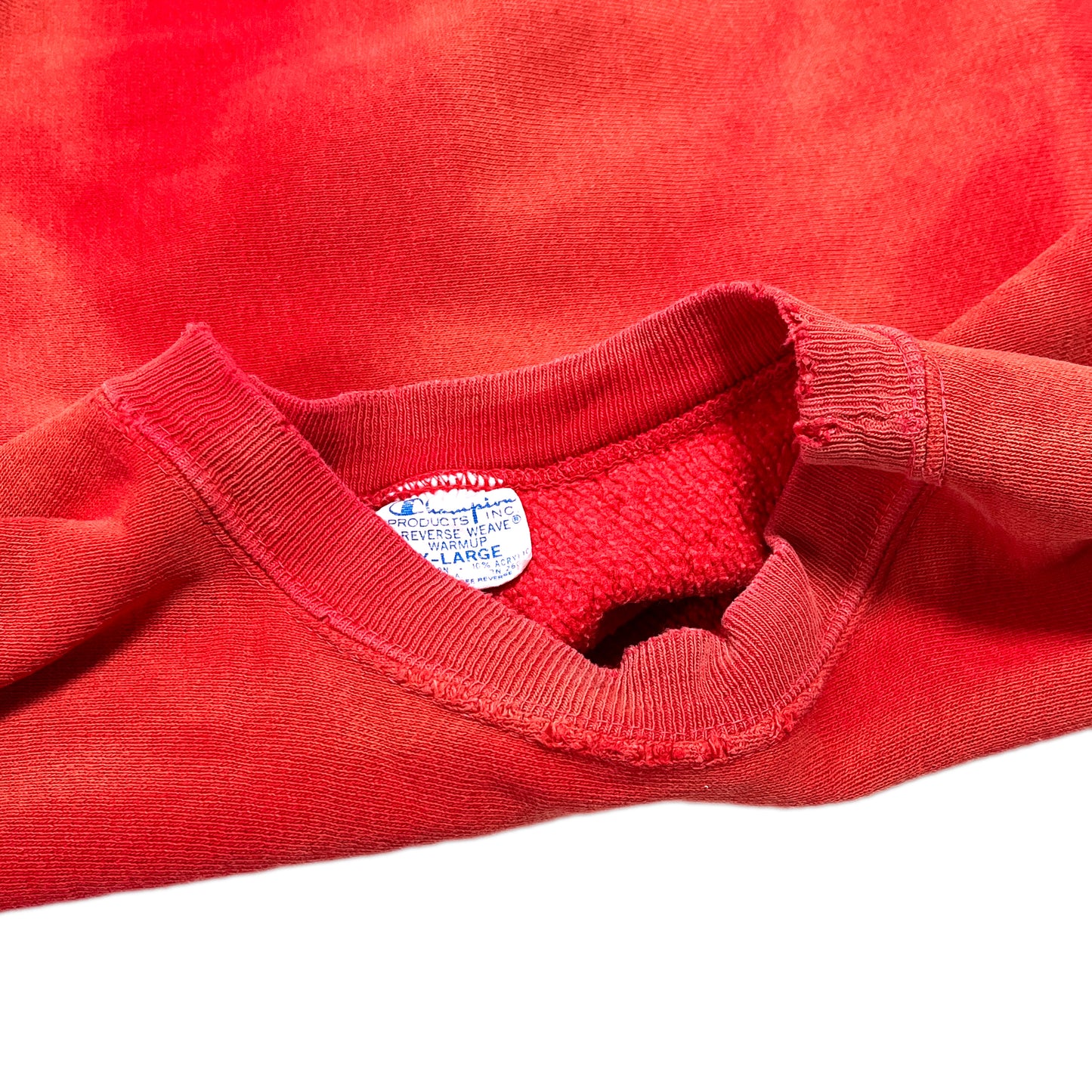 70's Champion 単色タグ R/W "BIOLA COLLEFE WRESTLING" 3段プリント Size (XL) 極上雰囲気!