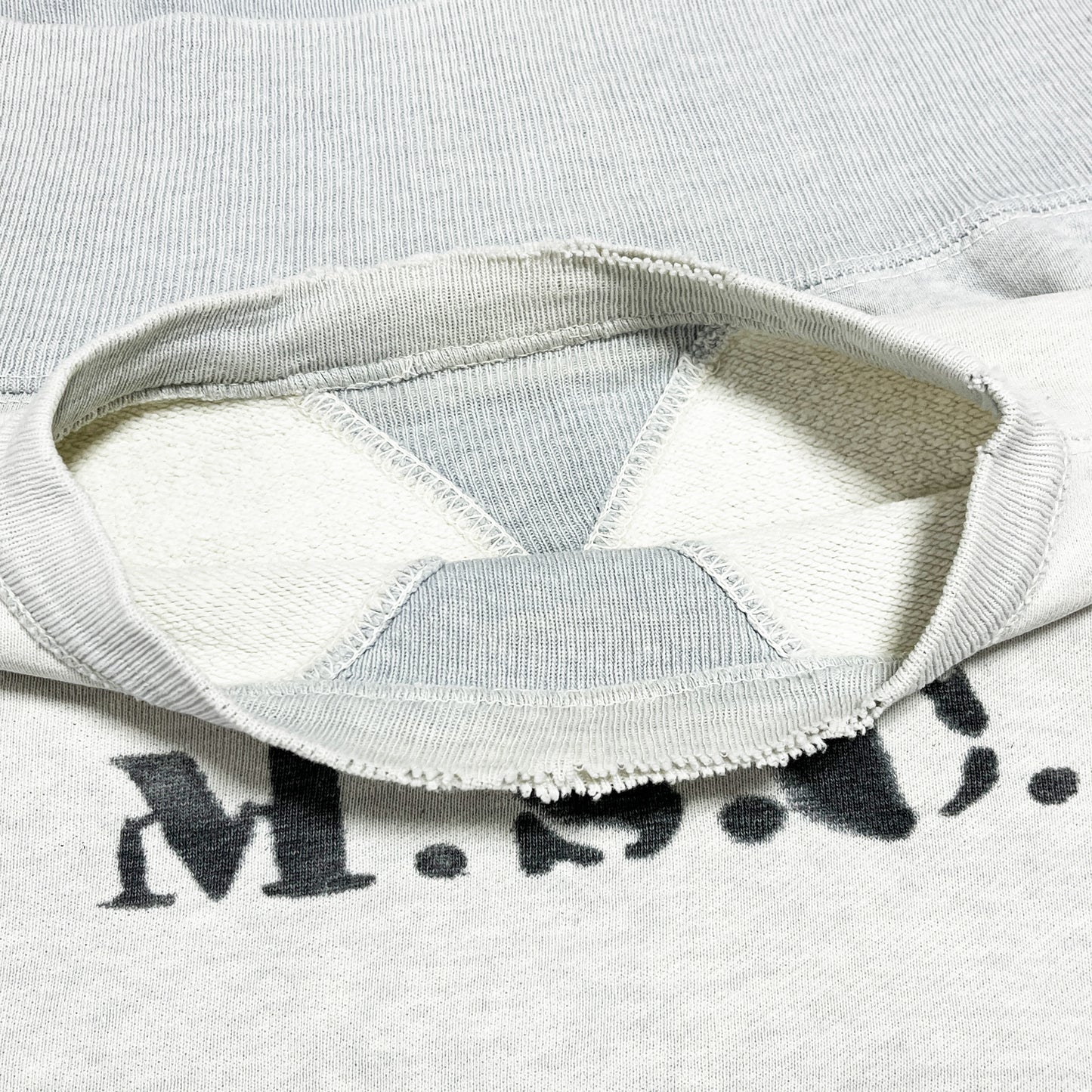 40's Unknown W-V Stencil Sweat Size (L-XL)位 レア!