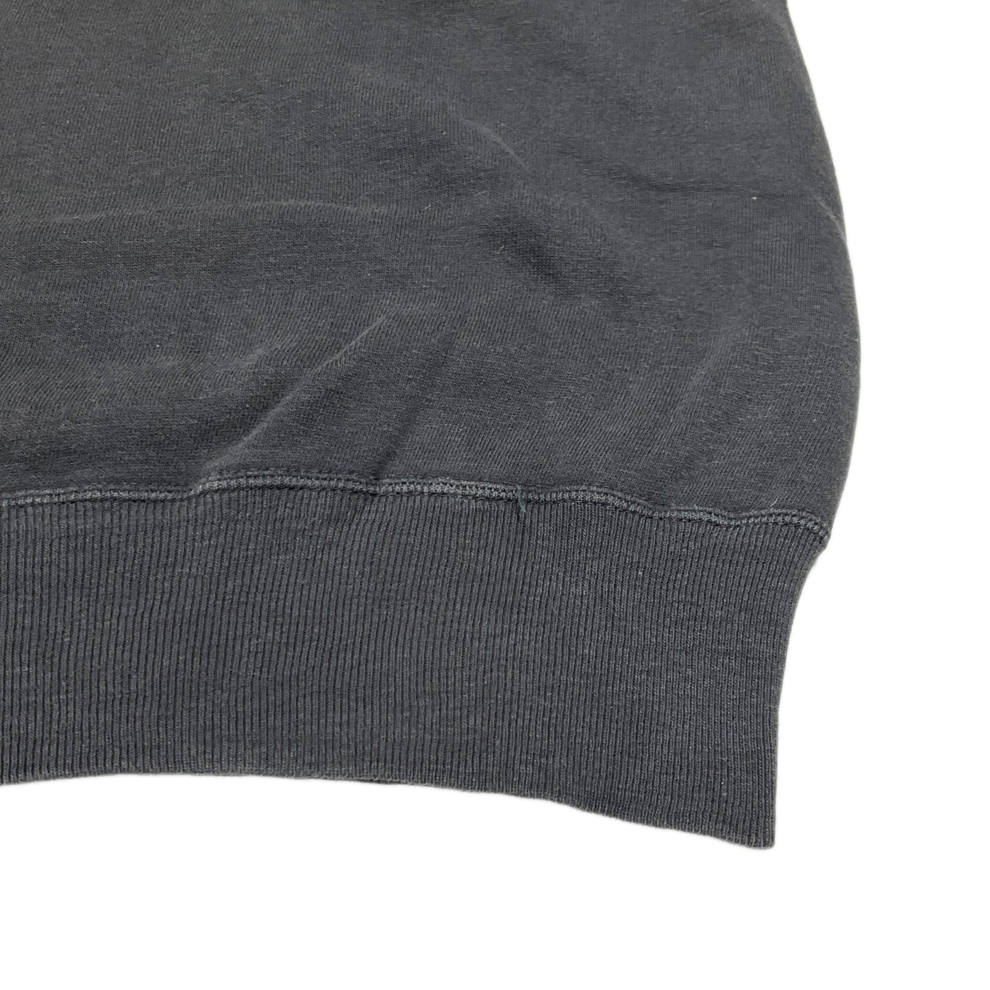 60's Unknown Flocky Print Sweat Black Size (L-XL)位 ビッグサイズ!