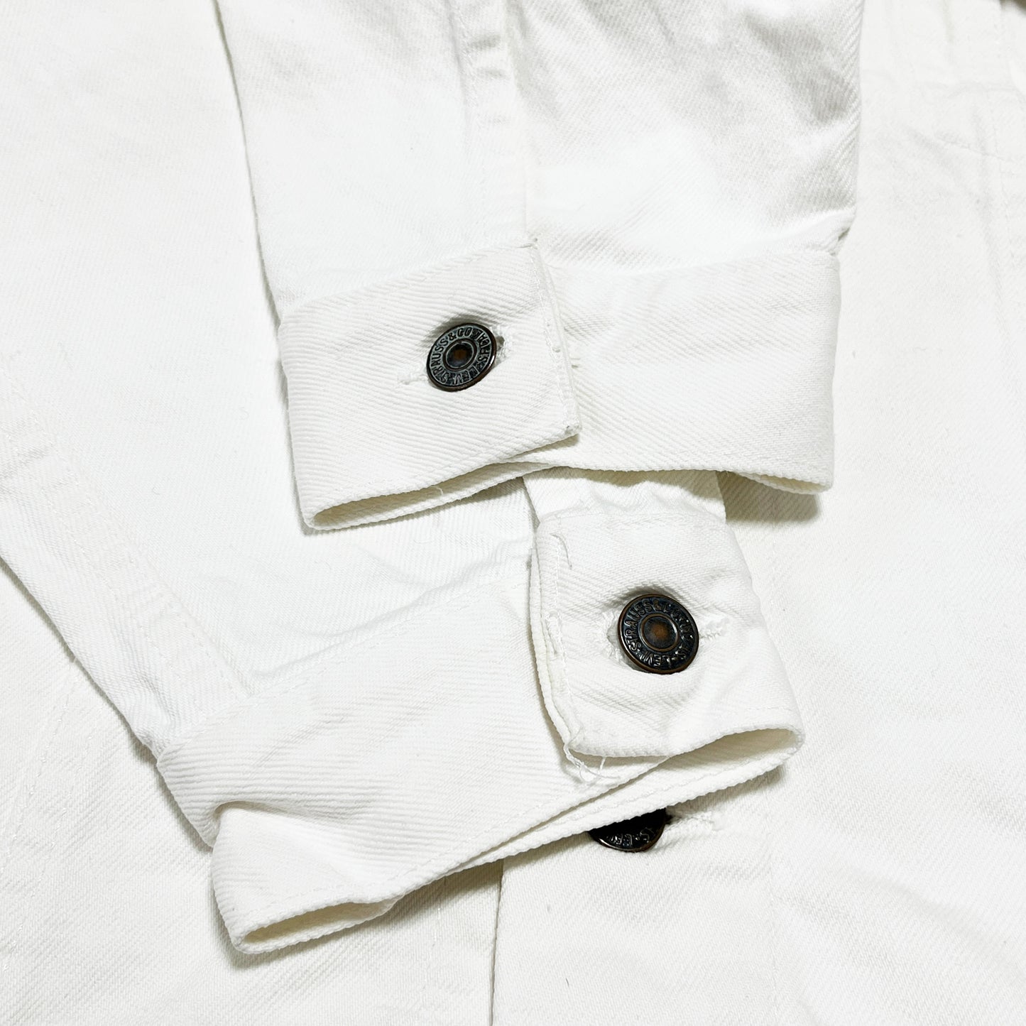 80's〜 Levi's 70507 White Denim JKT Size (L)