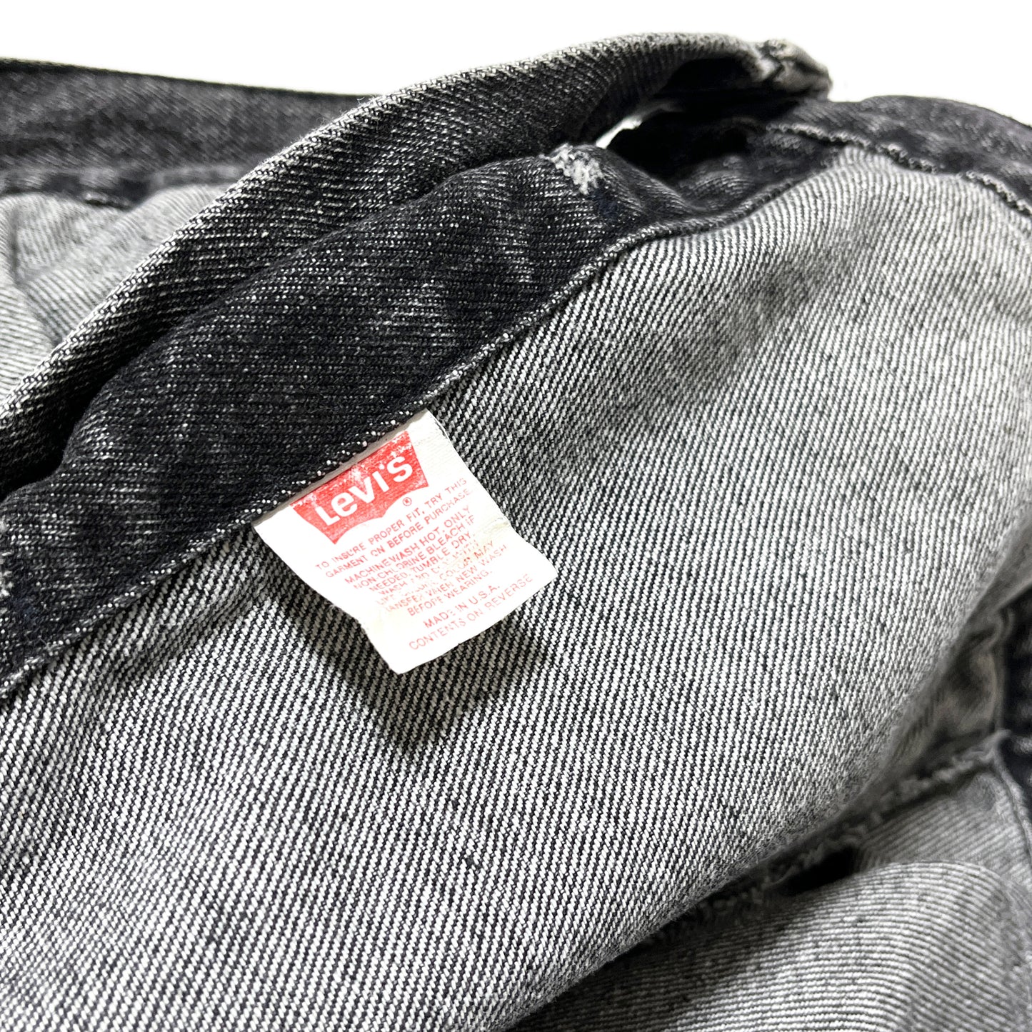80's〜 Levi's 70507 Black Denim JKT Size (L)