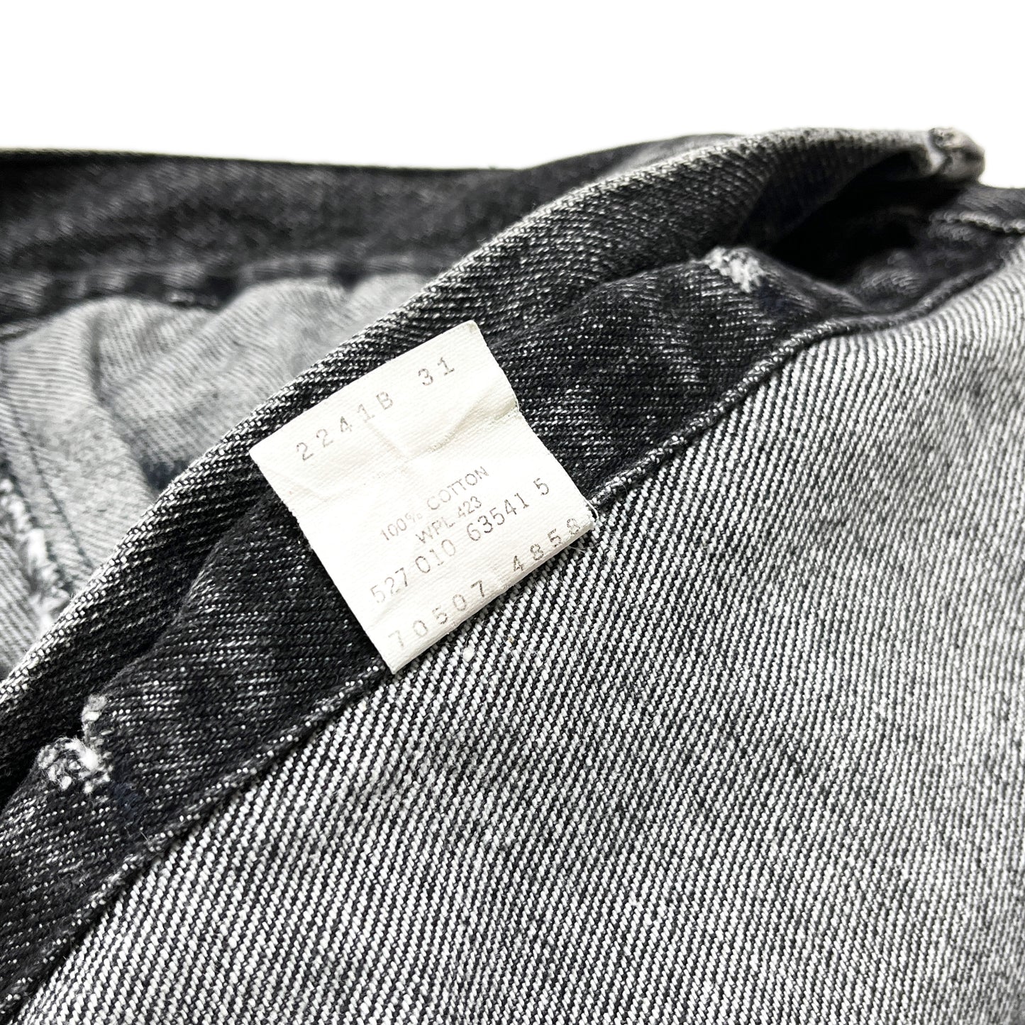 80's〜 Levi's 70507 Black Denim JKT Size (L)