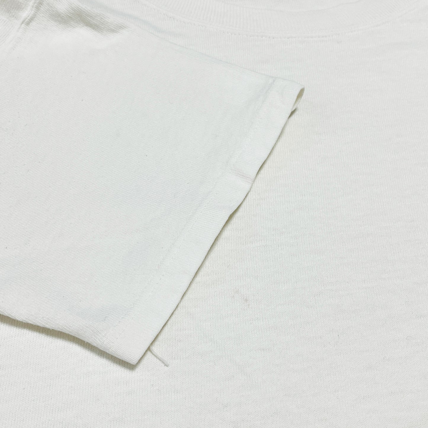 80's Champion トリコタグ Pocket T ホワイト Size (L)