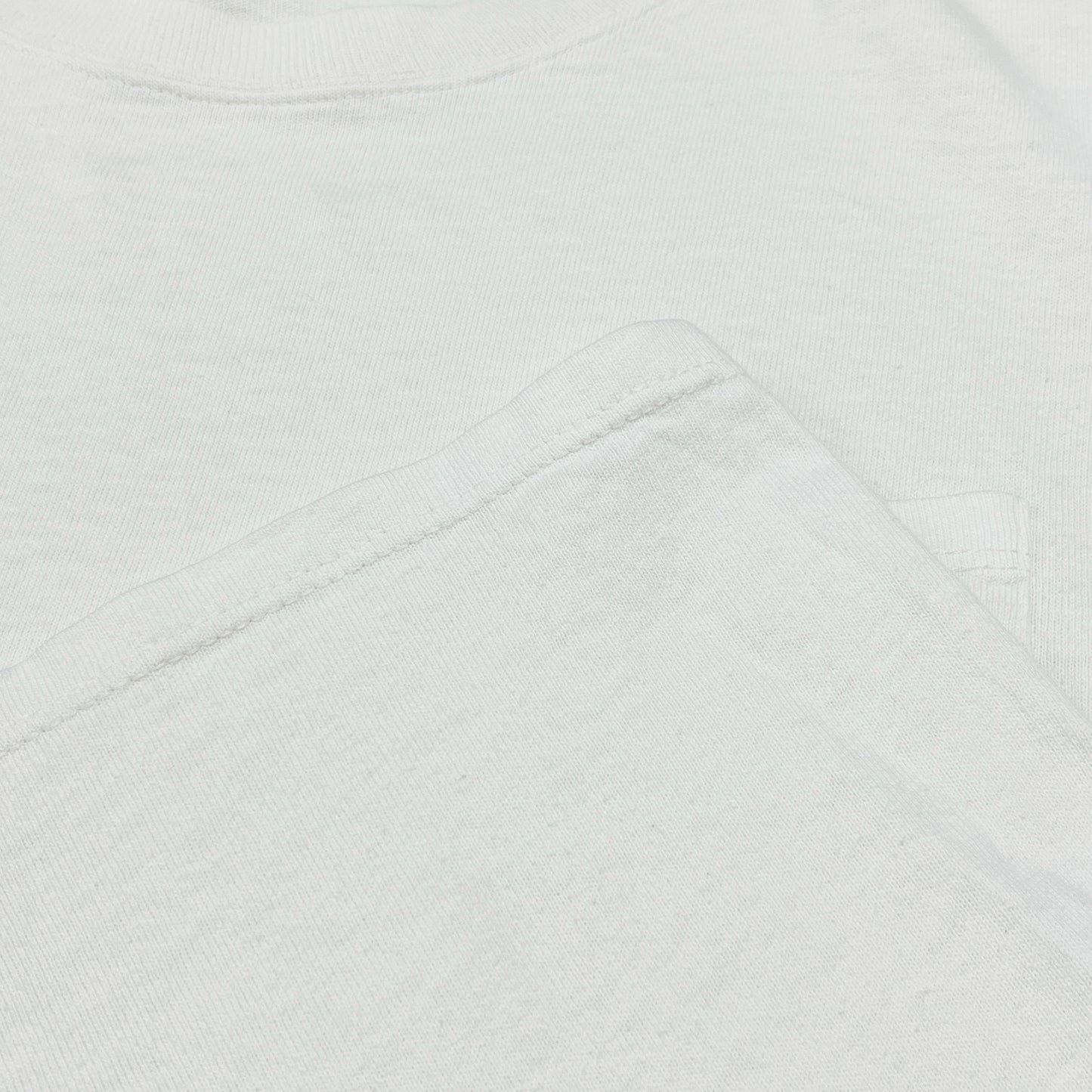 80's Champion トリコタグ Pocket T ホワイト Size (L)