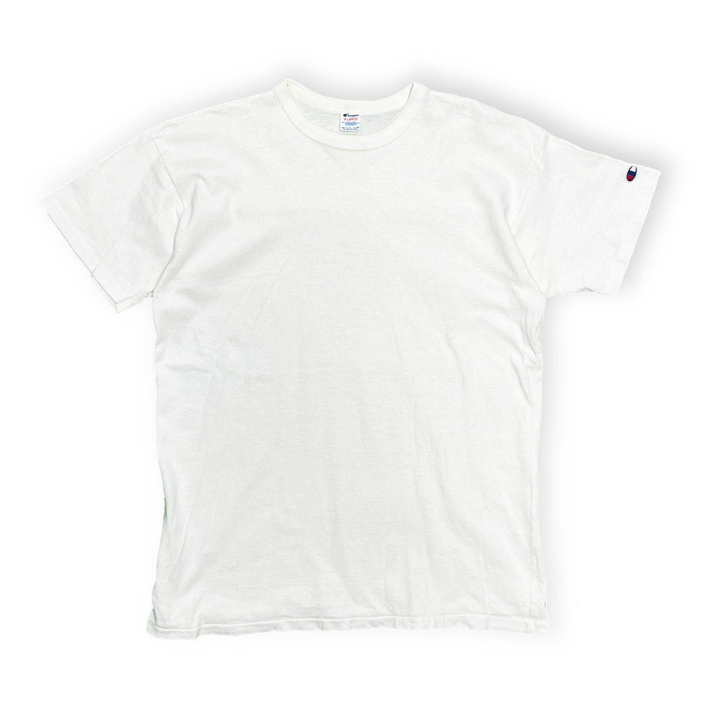 80's Champion トリコタグ Blank T ホワイト Size (XL)