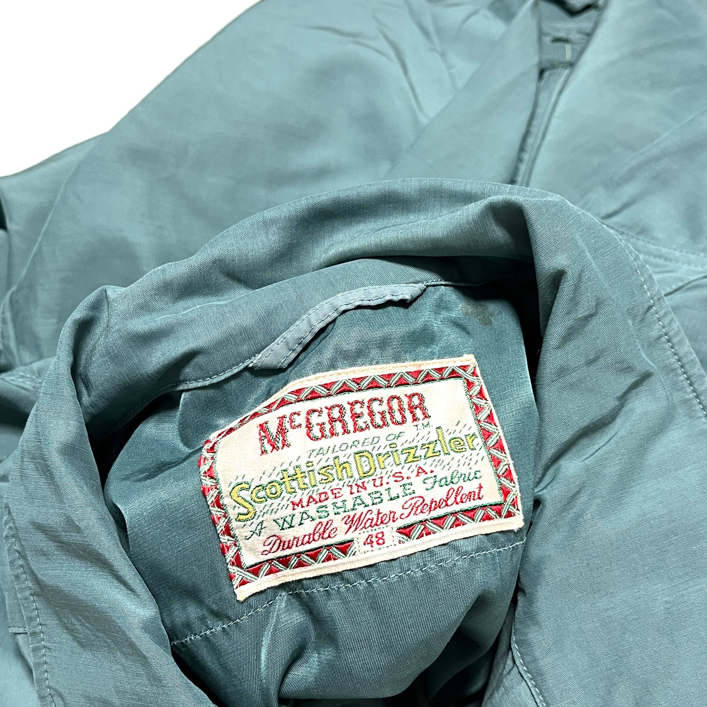 50's McGregor Scottish Drizzler Jacket Size (48) レアカラー!