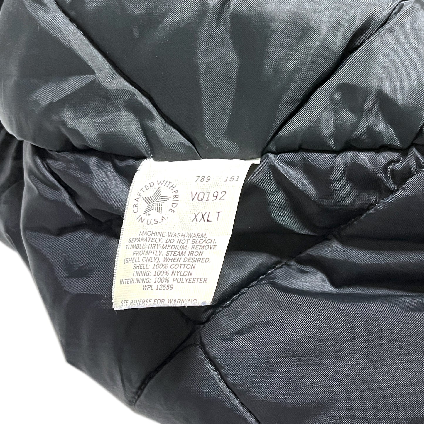 80's Carharrt Duck Vest ネイビー 胸パッチ! Size (XXL-TALL)
