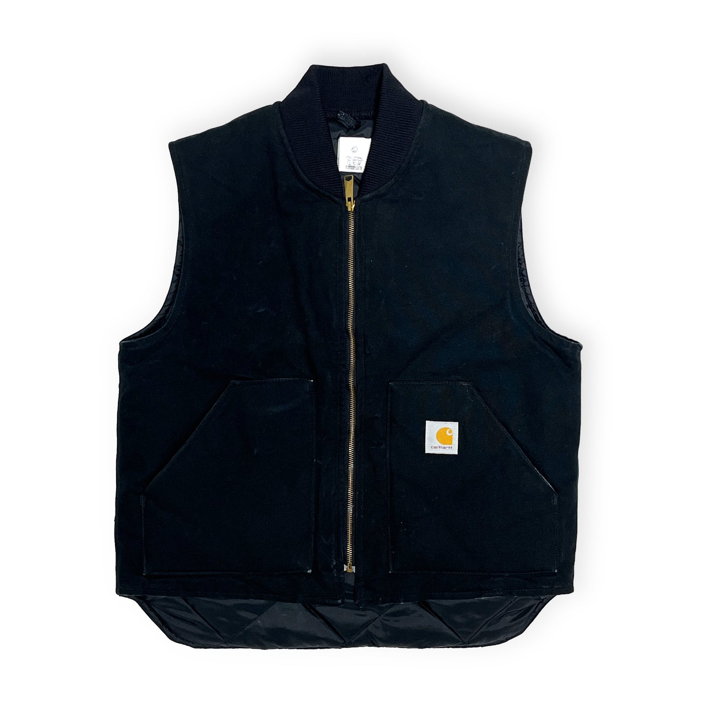 アメリカ製 Carhartt Duck Vest ブラック Size (L-R)