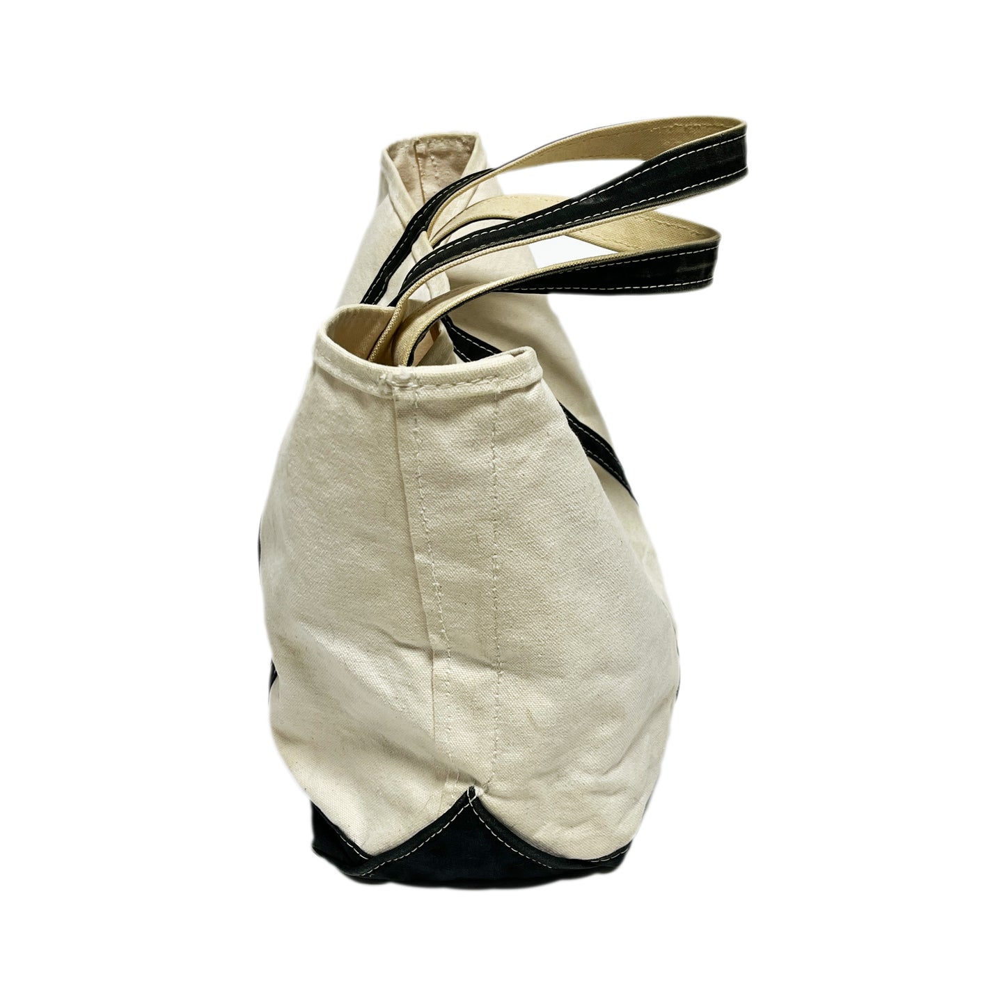90's〜 L.L.Bean BOAT AND TOTE ナチュラル X ブラック Size (Large)