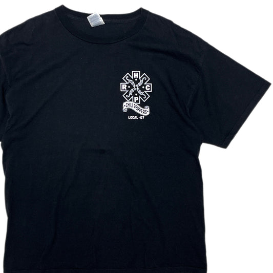 00's GILDAN Red Hot Chili Peppers "Local Crew" T Size (XL)