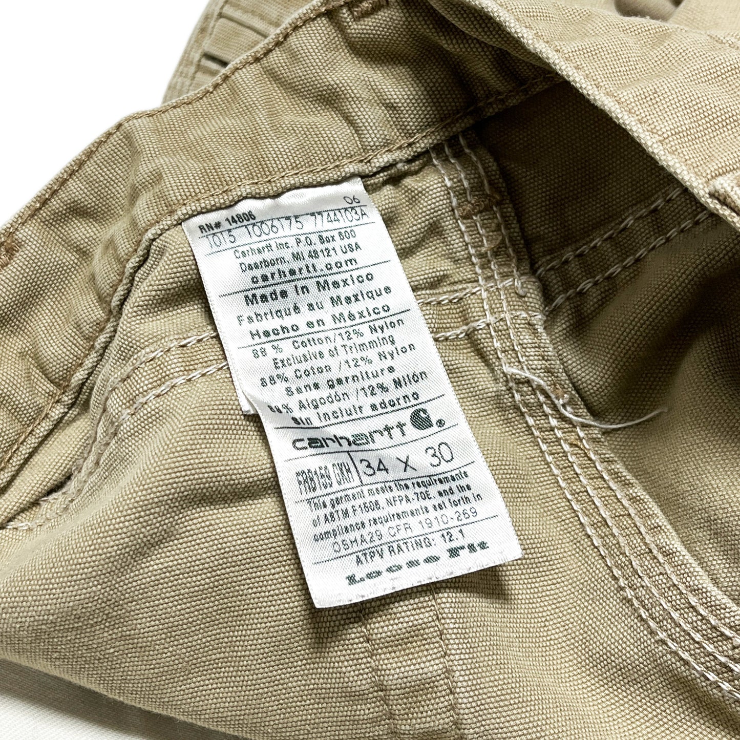 Carhartt FRAME RESISTANT Work PT Size (W34.5 L30)位
