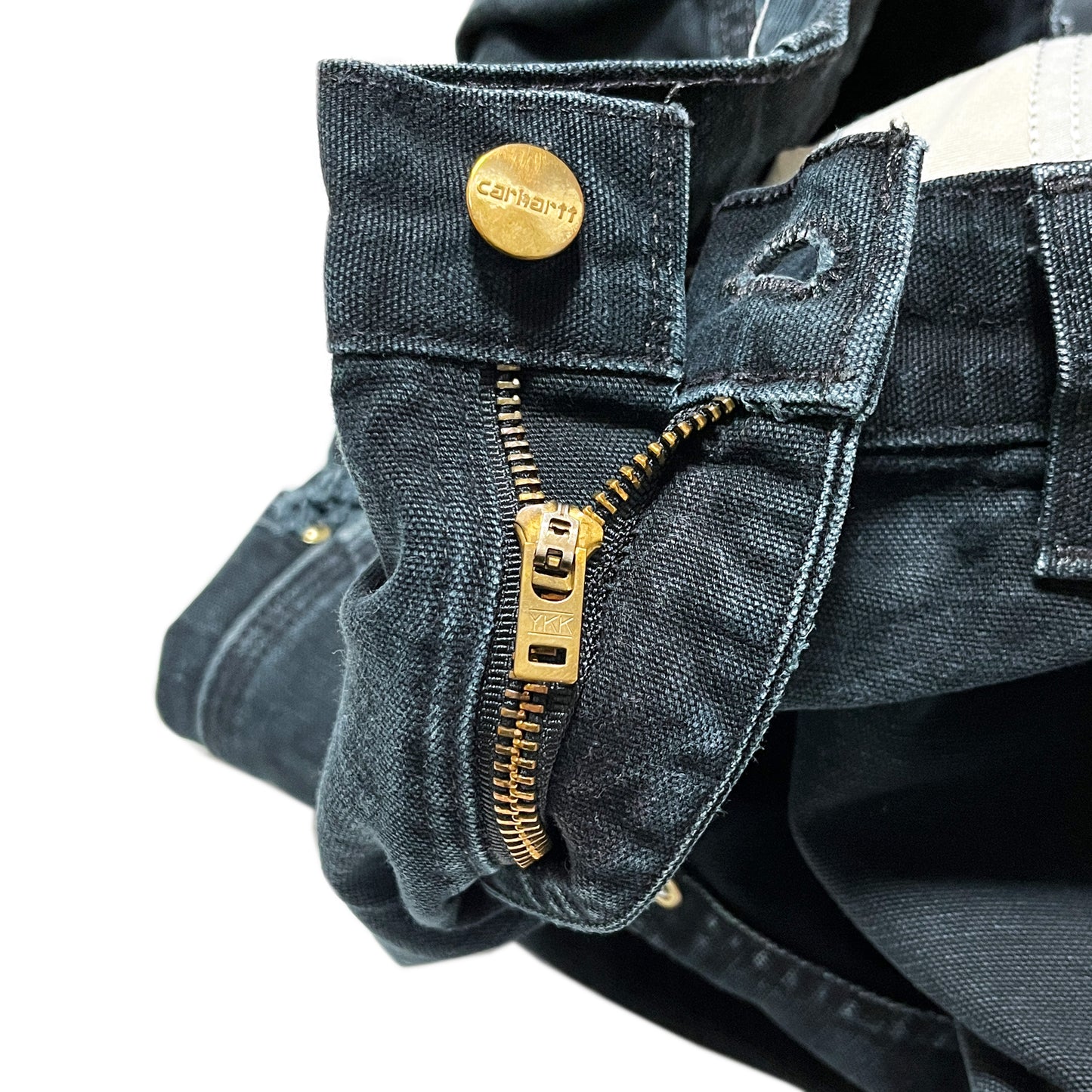 アメリカ製 Carhartt ダブルニー ペインターPT ブラック Size (W36.5 L30)位