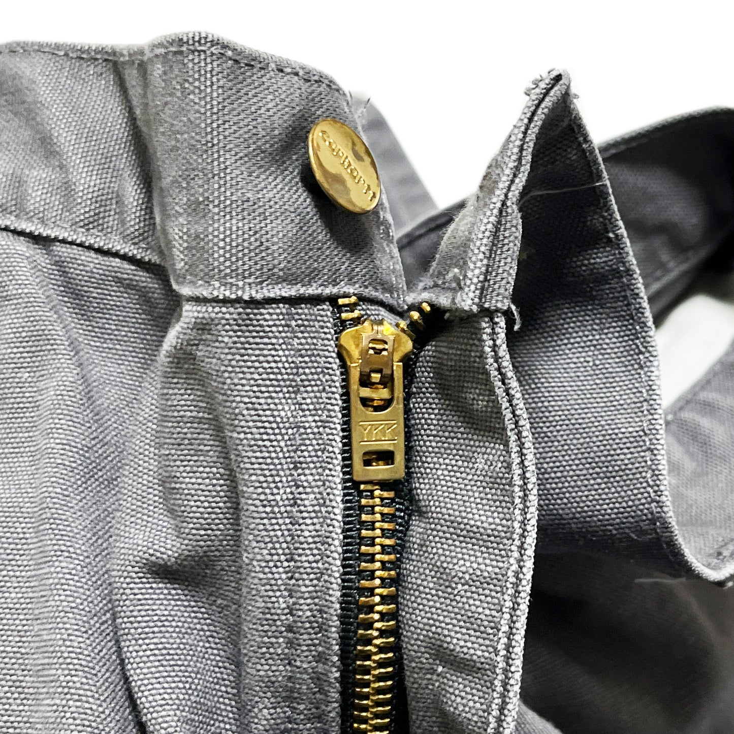アメリカ製 Carhartt ダブルニー ペインターPT グレー Size (W36.5 L30)位