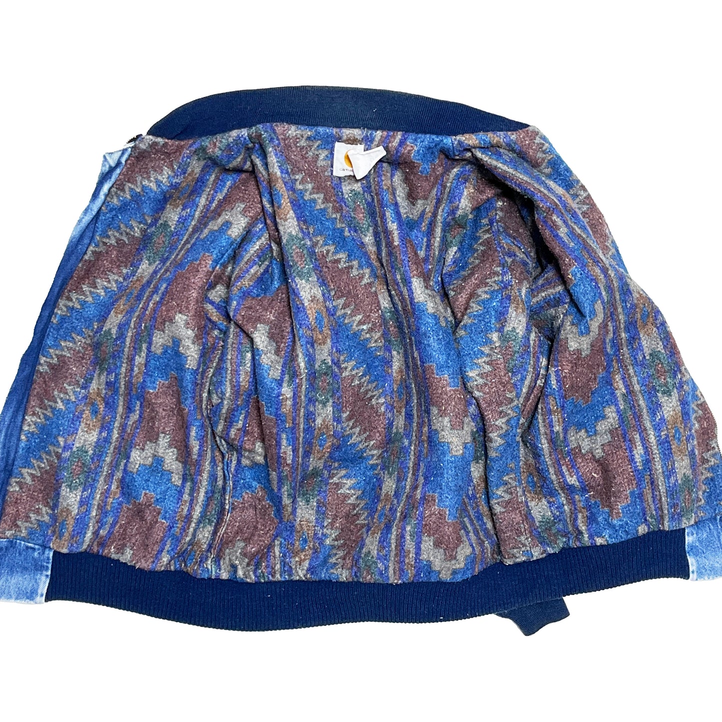 90's Carhartt Santa Fe Denim JKT Size (L-XL)位 レア!