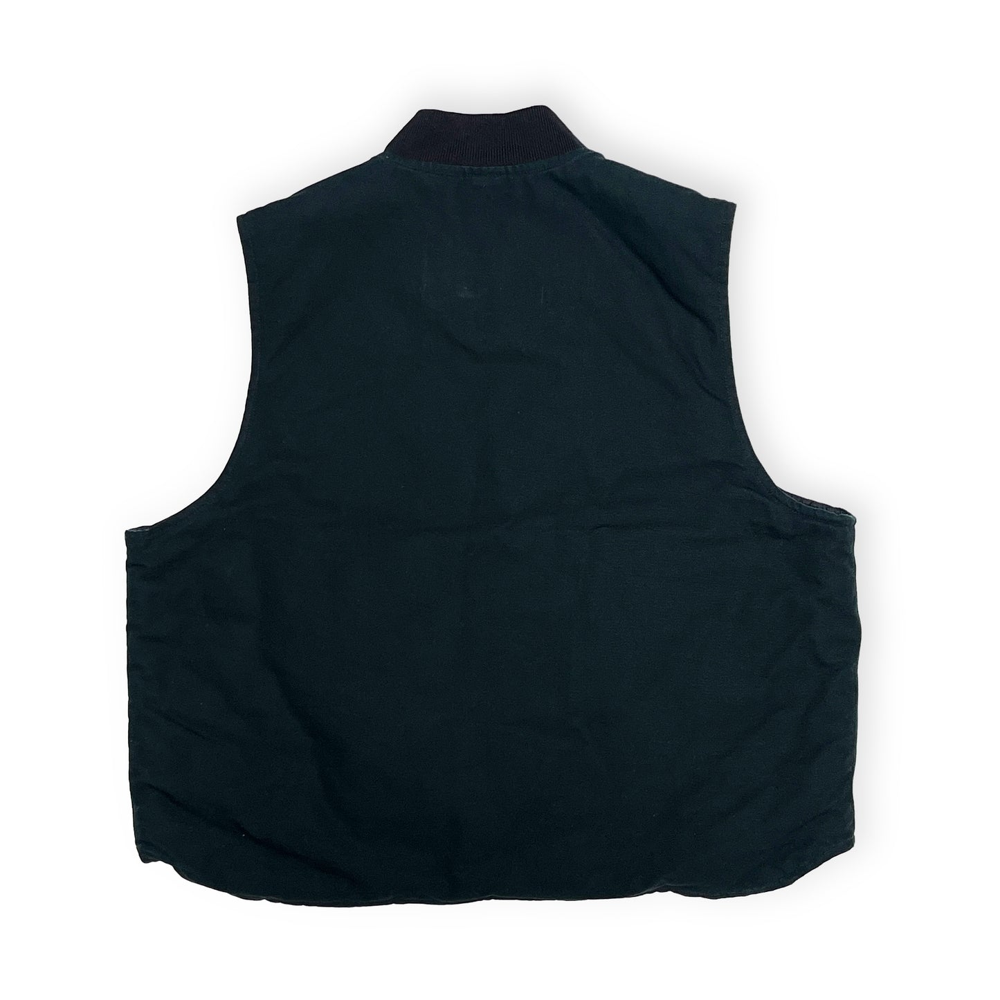 Carhartt ダックベスト ブラック Size (XXL-XXXL)位 ビッグサイズ!