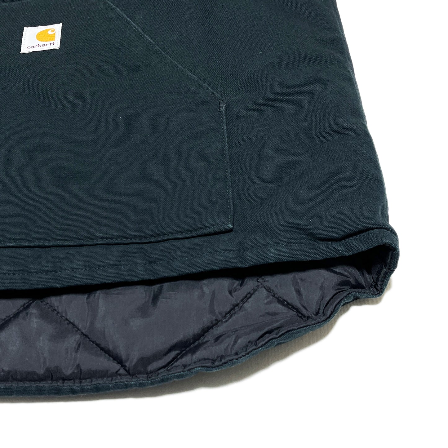 Carhartt ダックベスト ブラック Size (XXL-XXXL)位 ビッグサイズ!