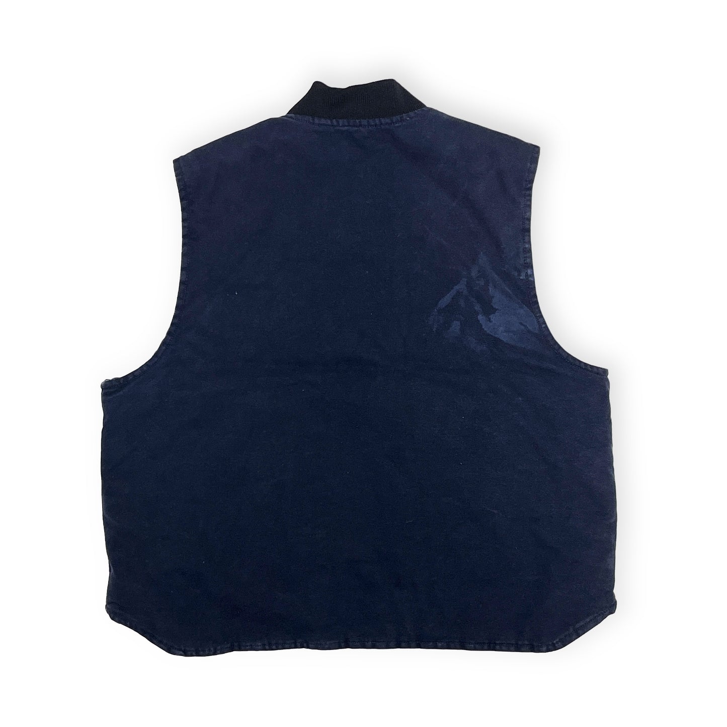 アメリカ製 Carhartt ダックベスト ネイビー Size (XXL) ビッグサイズ!