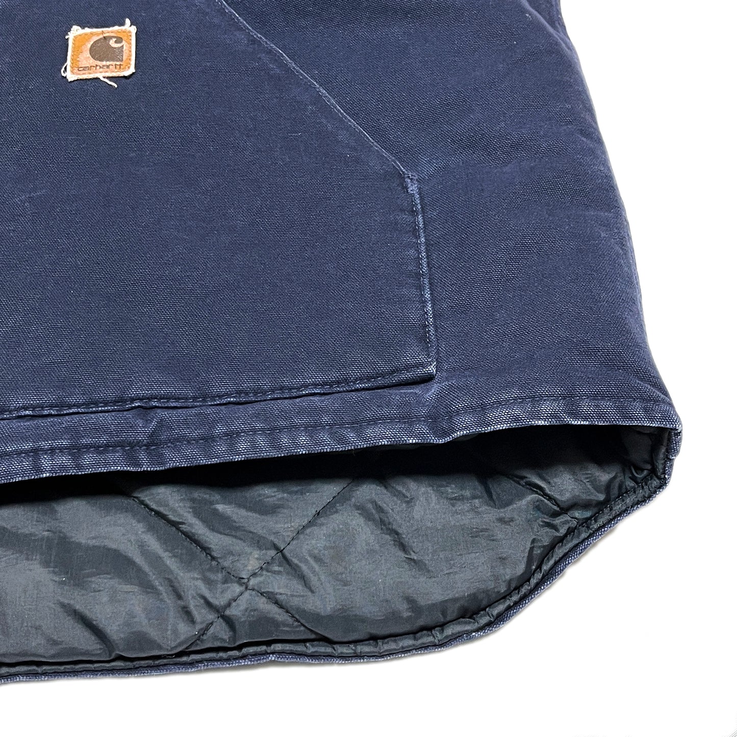 アメリカ製 Carhartt ダックベスト ネイビー Size (XXL) ビッグサイズ!